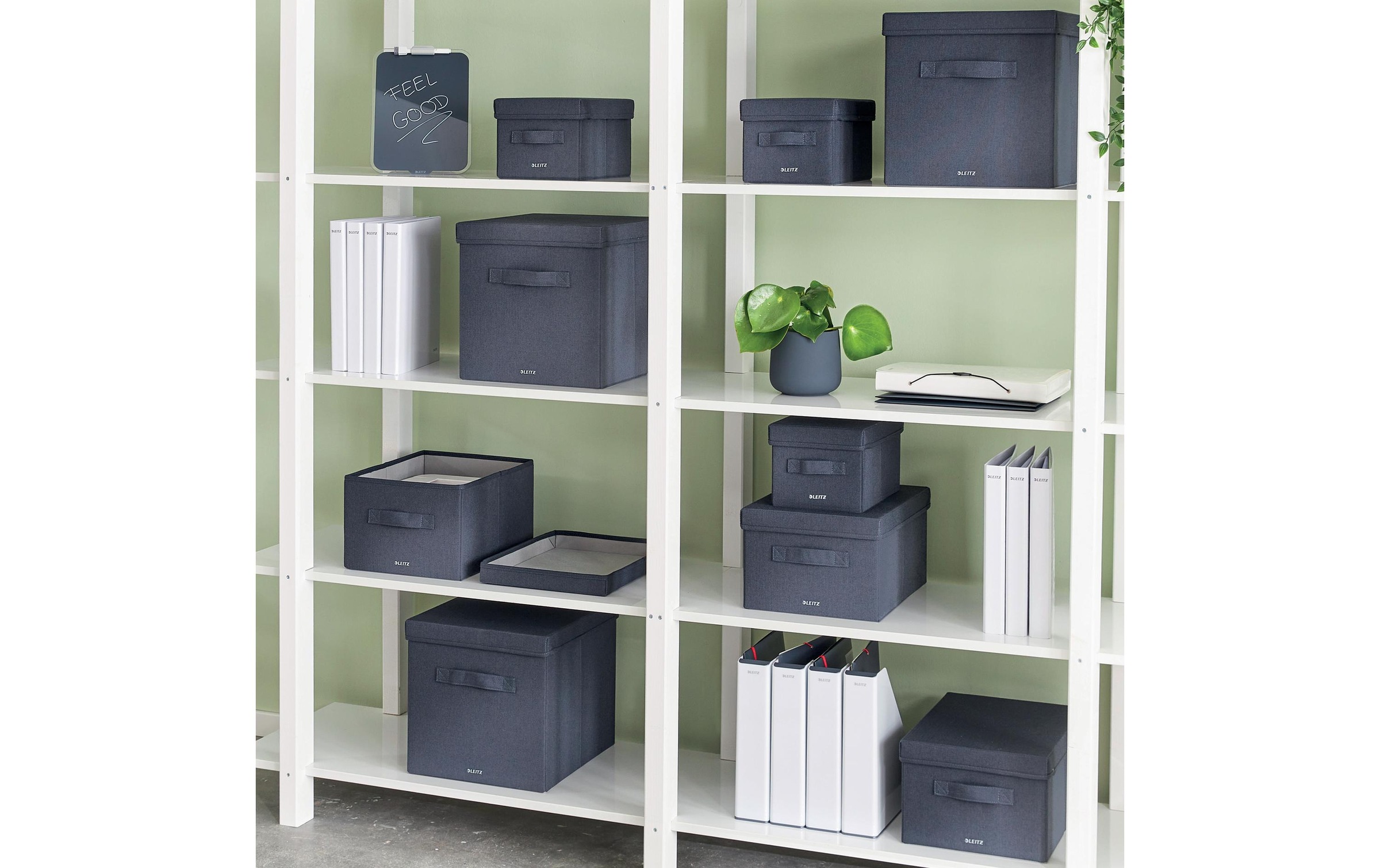 LEITZ Aufbewahrungsbox »Fabric 2er Pack«