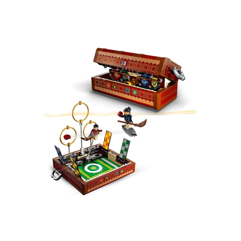 LEGO® Spielbausteine »Harry Potter Quidditch Koffer«, (599 St.)