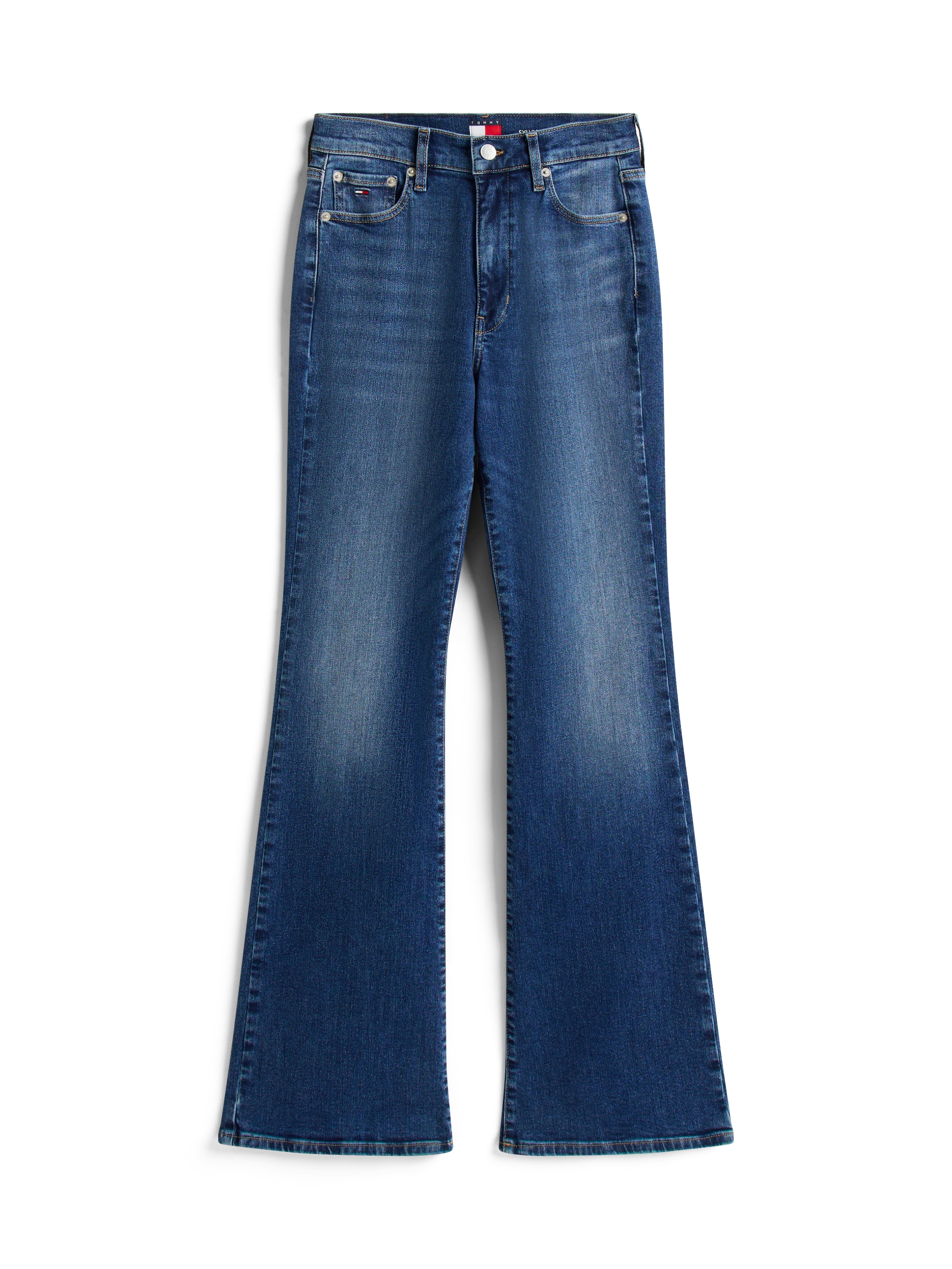 Tommy Jeans Bootcut-Jeans »SYLVIA HGH FLR BI0252«, in ausgestellter Form