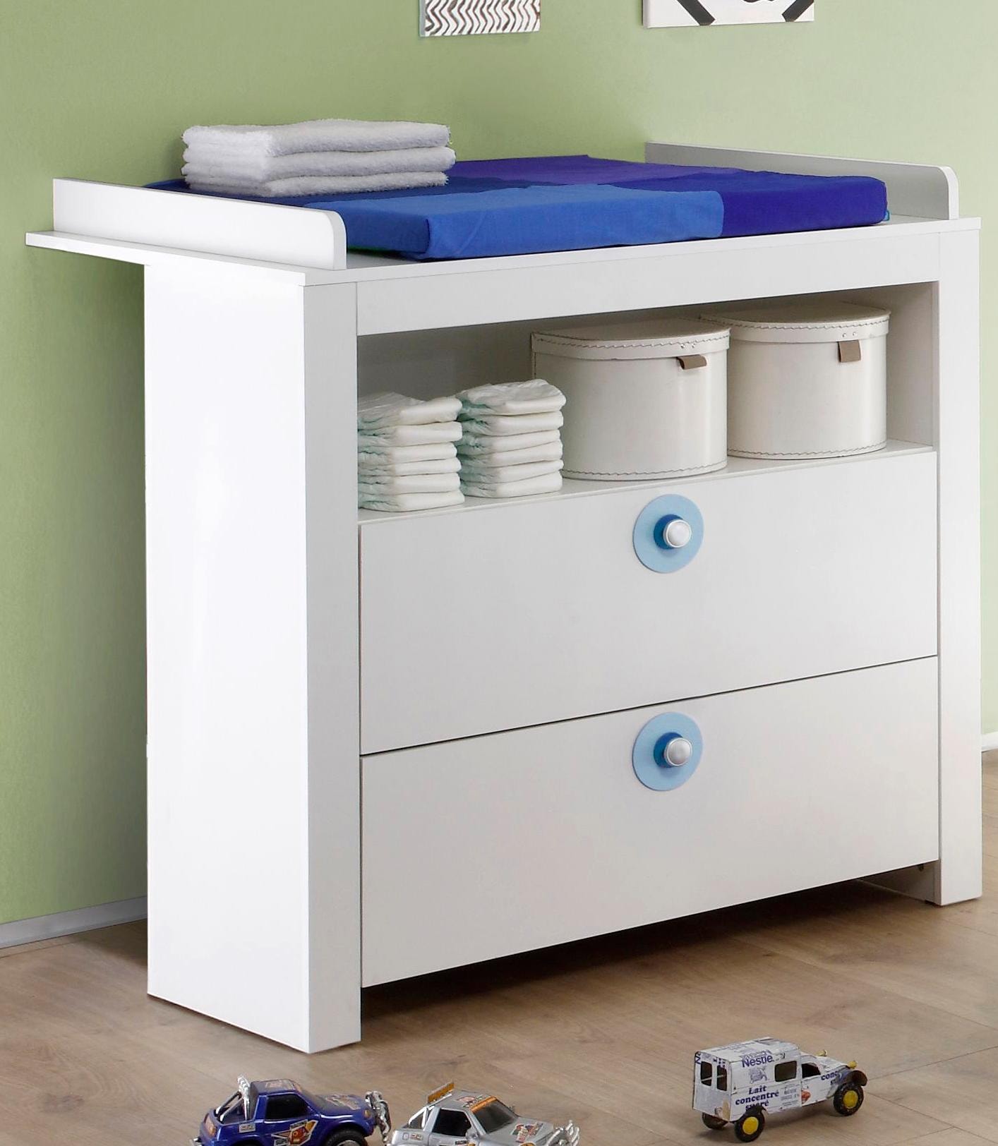 trendteam Babymöbel-Set »Olivia, Deal für begrenzte Zeit!«, (Spar-Set, 2 tlg., Bett, Wickelkommode), Bett + Wickelkommode