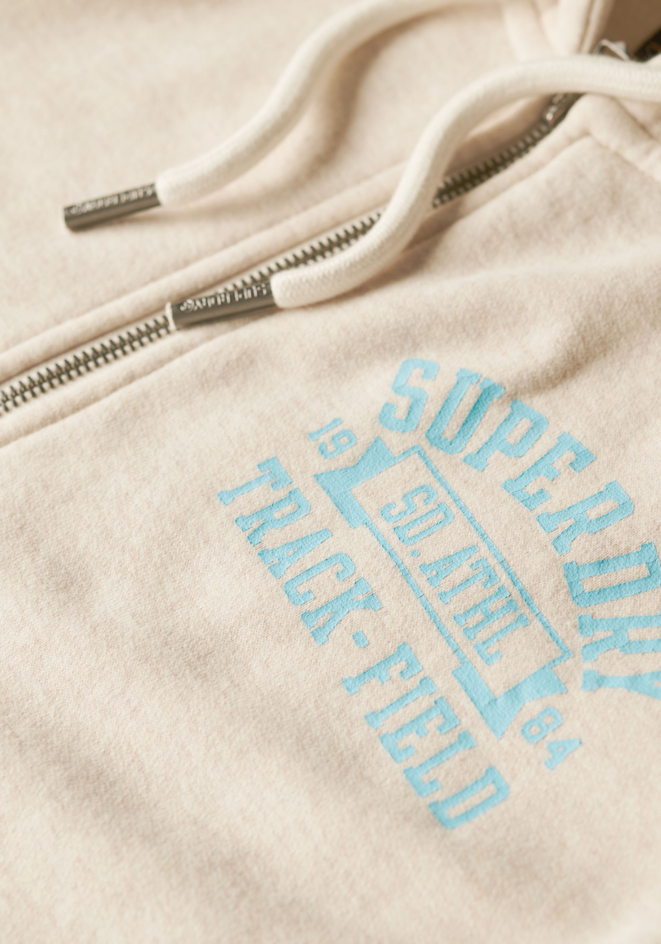 Superdry Kapuzensweatjacke »SUPER ATHLETIC GRAPHIC ZIPHOOD«