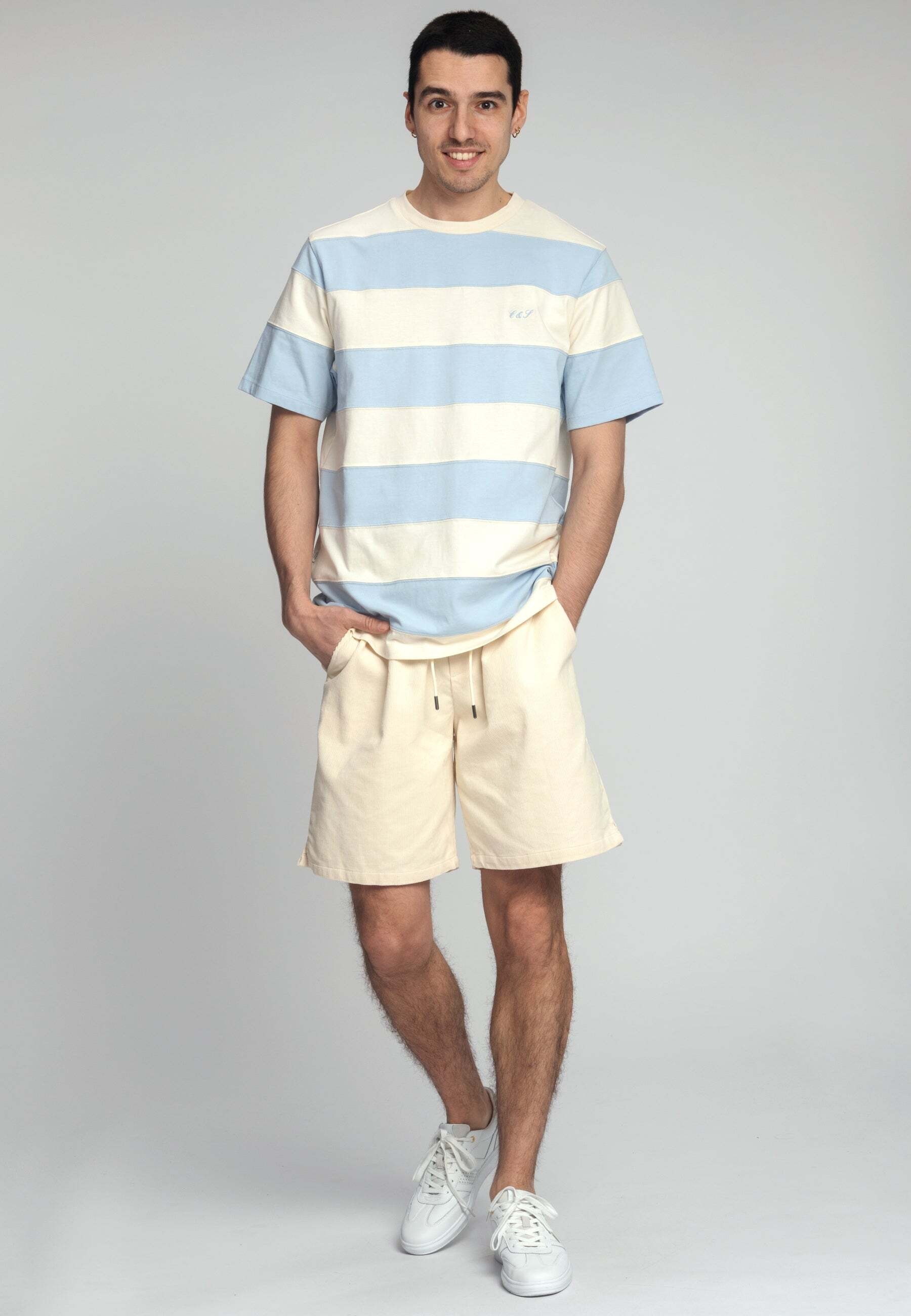colours & sons T-Shirt »colours & sons T-Shirts T-Shirt Basic Embroidery«