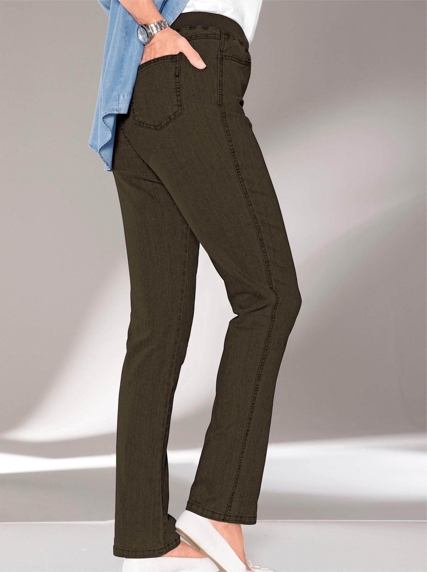 Classic Basics Stretch-Jeans, (1 tlg.)