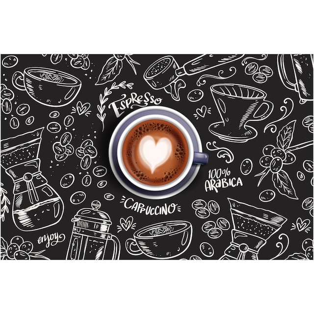 NOOR LIVING Platzset »Platzmatte Tassen«, (Set, 6 St.), Tischset mit  Kaffeemotiv online bestellen | Jelmoli-Versand