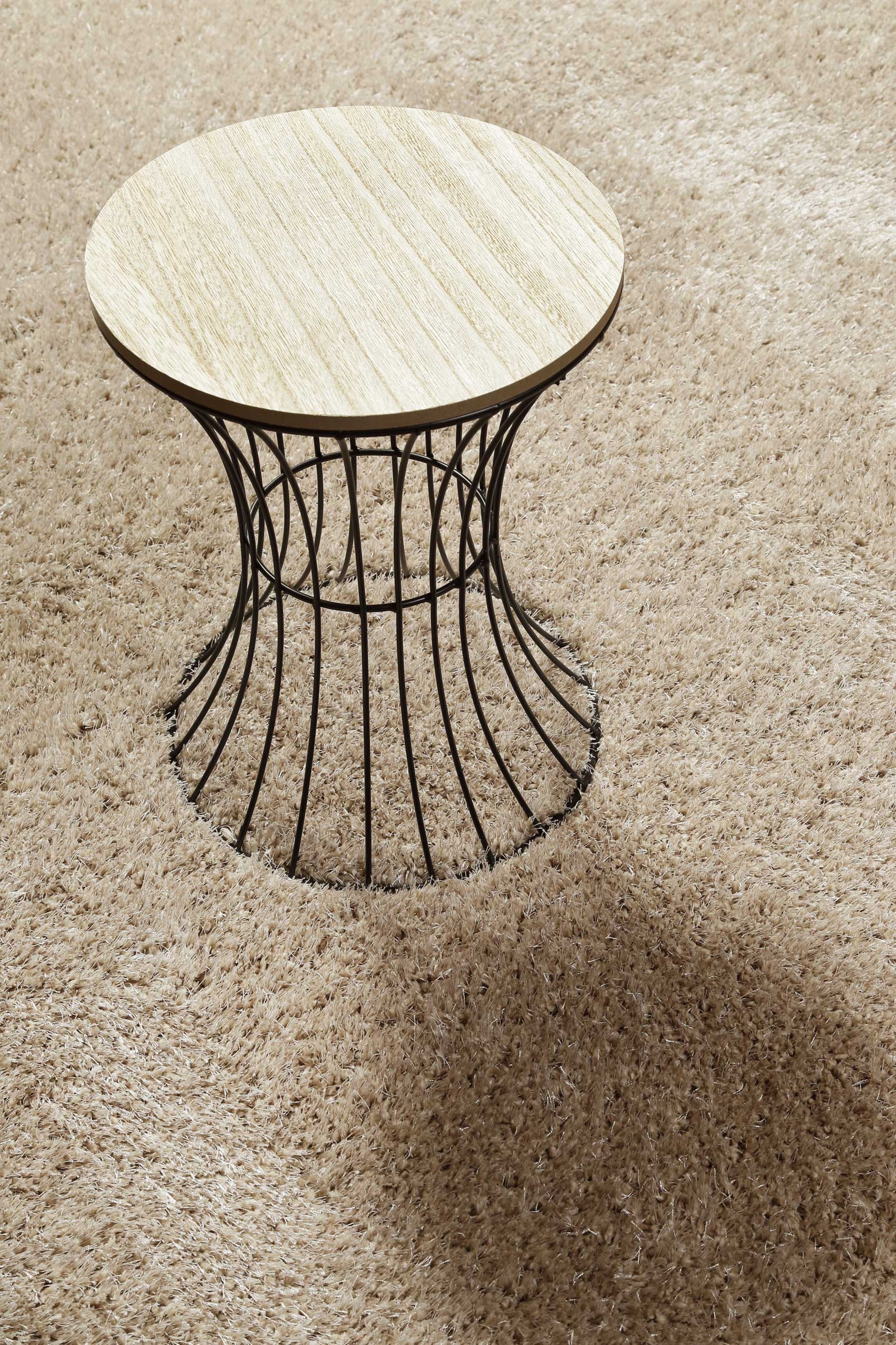 Homie Living Teppich »Flavio«, rechteckig, 30 mm Höhe, Hochflor, gewebt, weich, uni, Wohnzimmer, Schlafzimmer, waschbar