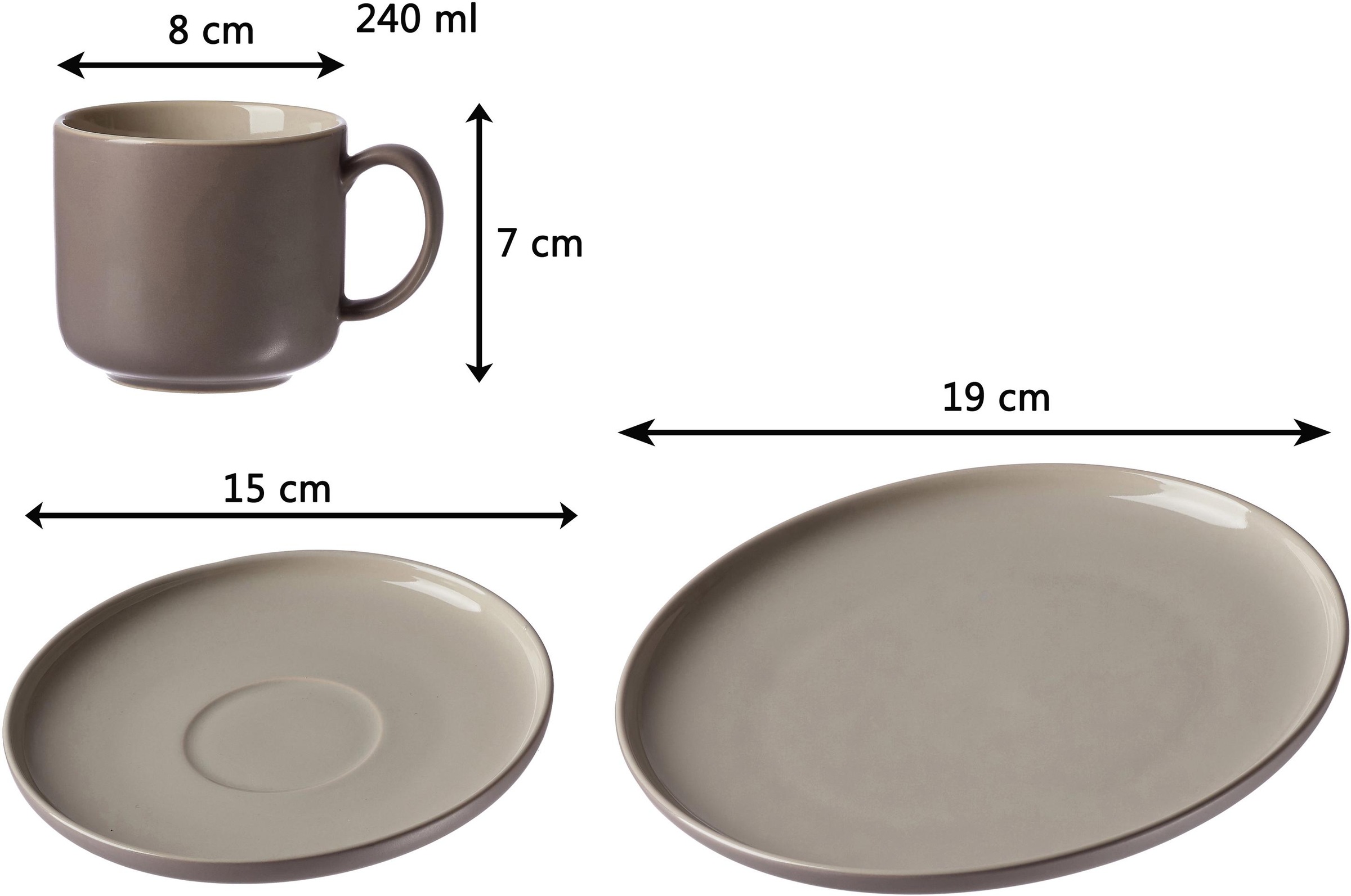 Ritzenhoff & Breker Kaffeeservice Jasper 12er Set