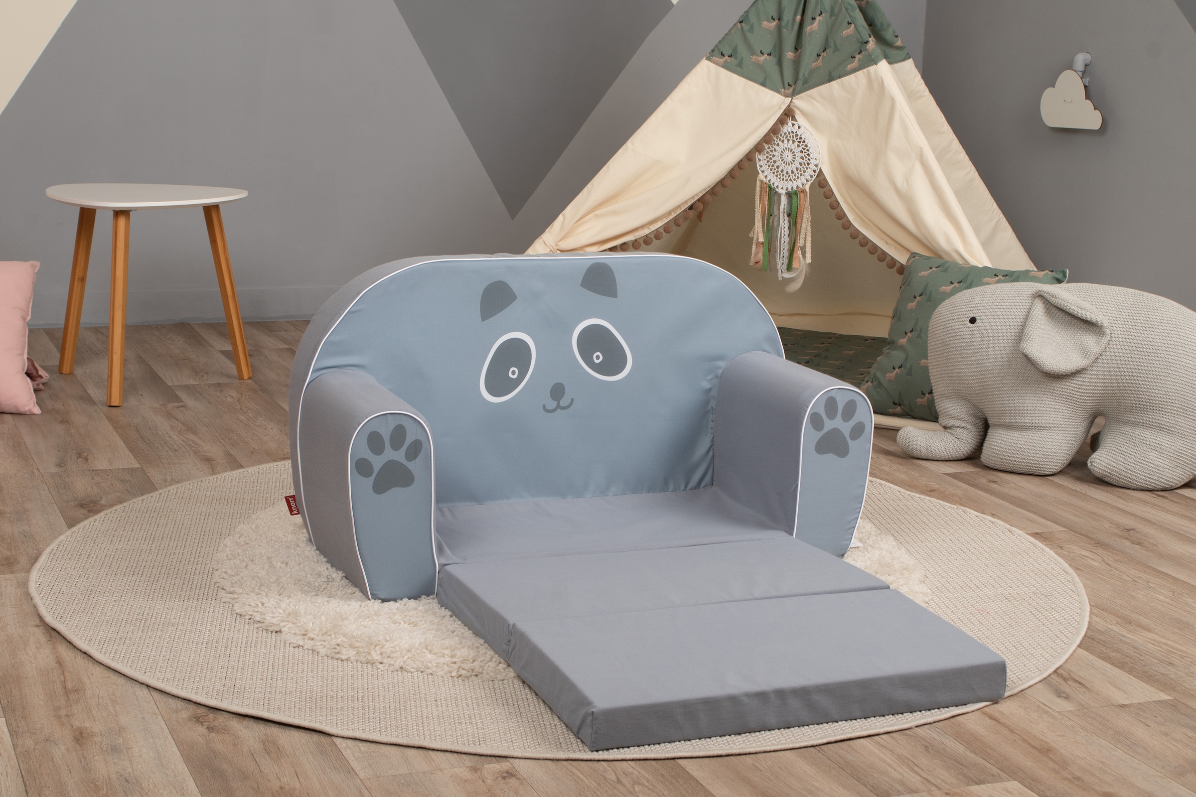 Knorrtoys® Sofa »Panda Luan«, für Kinder; Made in Europe