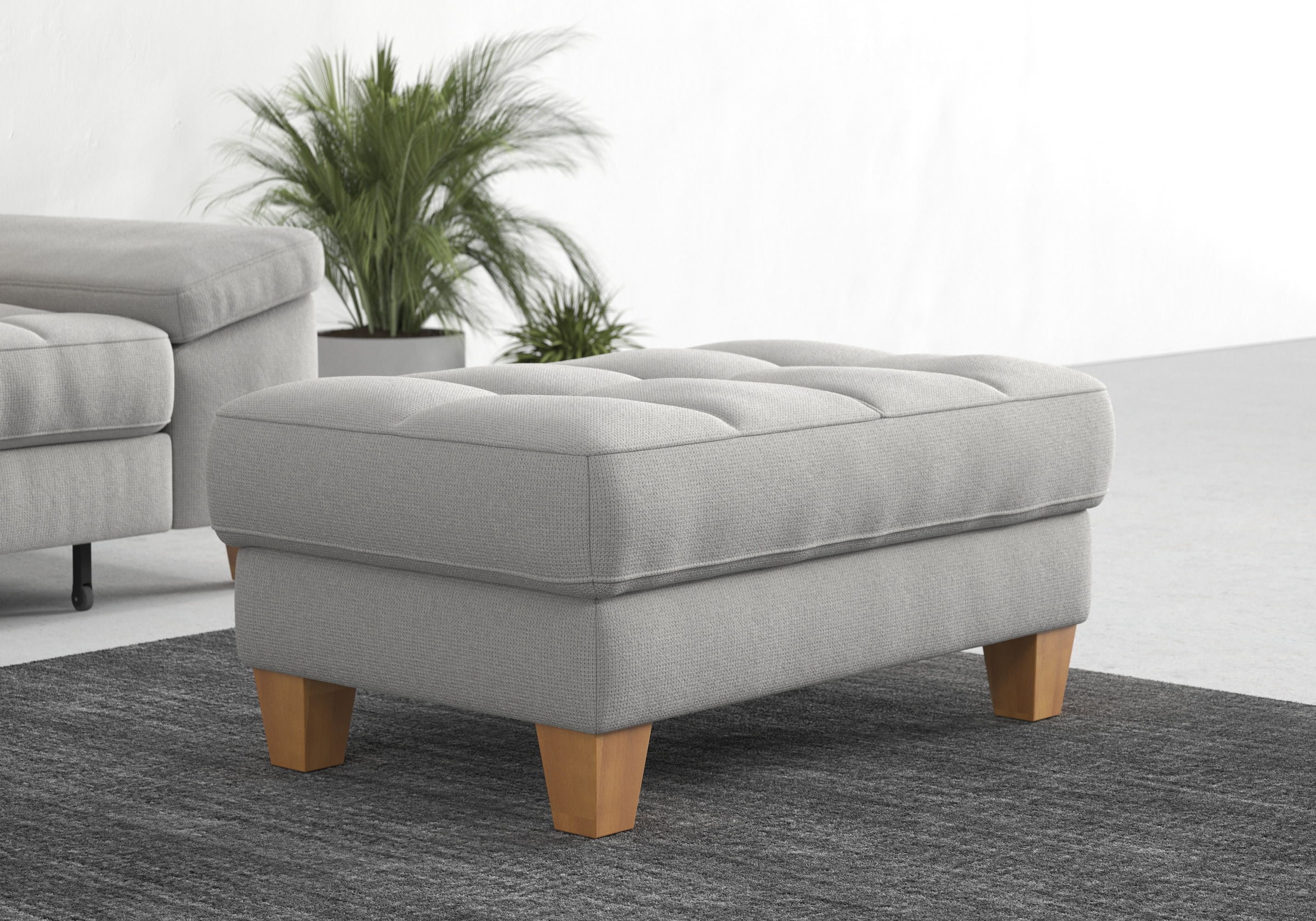 sit&more Stauraumhocker »Westham«, wahlewise mit/ohne Federkern
