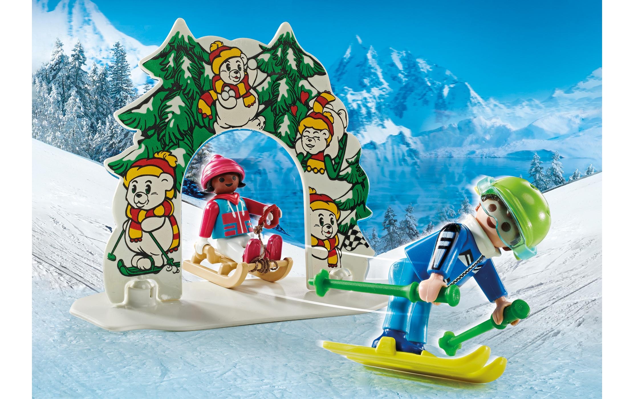 Playmobil® Spielbausteine »My Life Skiwelt 71453«, (100 St.)