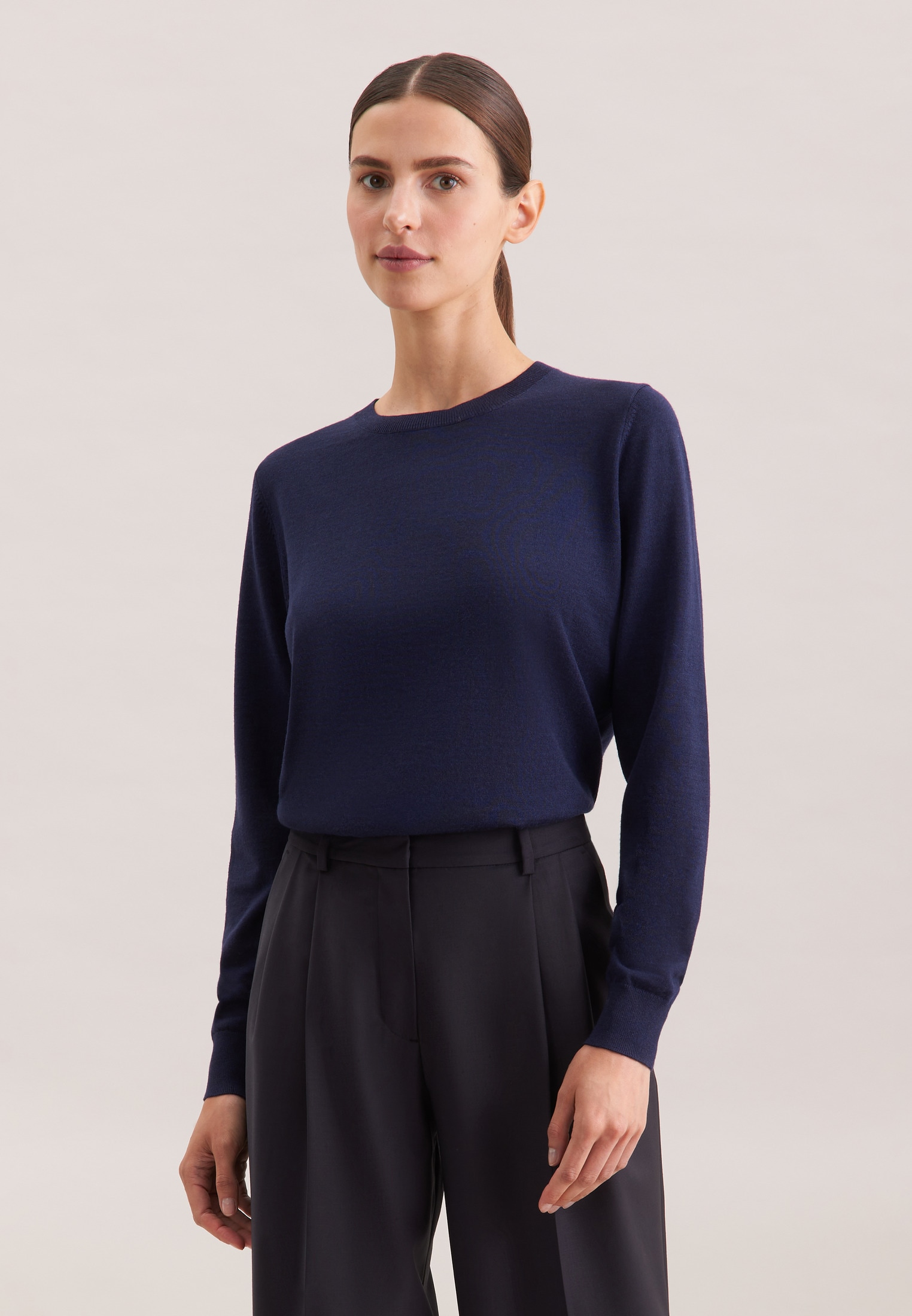 seidensticker Strickpullover Sweater Uni