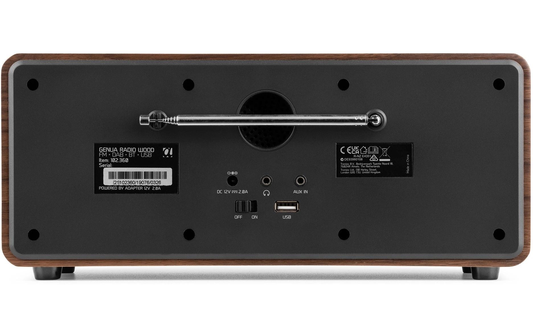 AUDIZIO Digitalradio (DAB+) »Genua«, (Digitalradio (DAB+)-FM-Tuner)