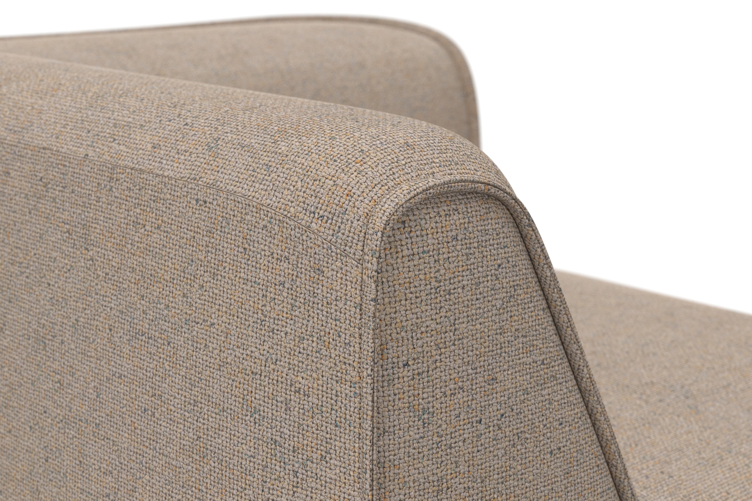 RAUM.ID Sessel »Merid Sofa-Eckelement, Masse B/T/H: 109/97/46 cm«, als Modul oder separat verwendbar, für individuelle Zusammenstellung