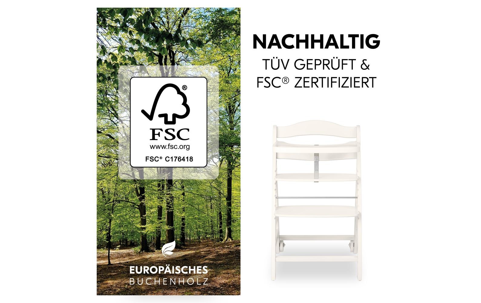 Hauck Hochstuhl »Beta+ White«