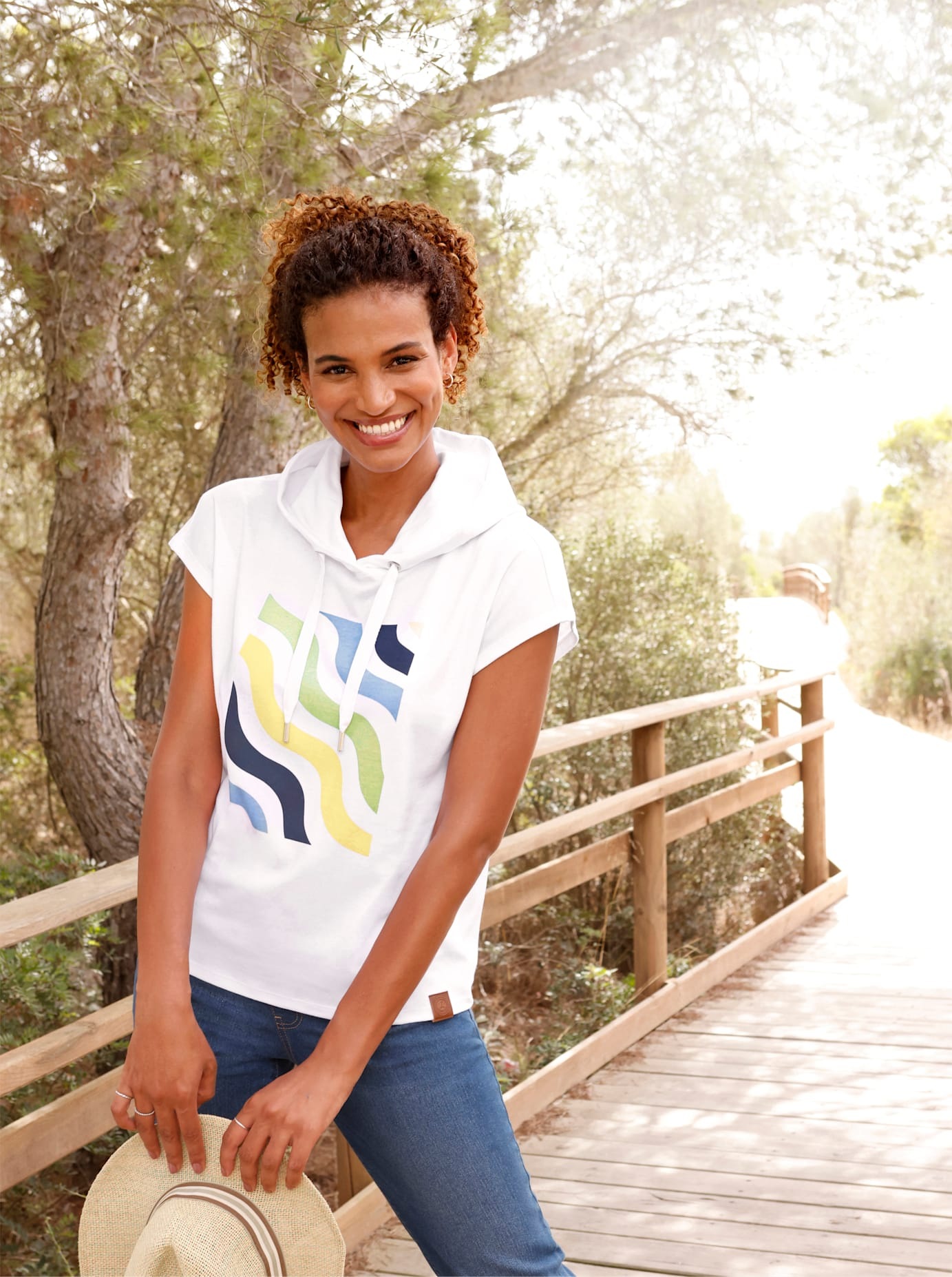 Casual Looks Kapuzenshirt »Kapuzen-Shirt« 1 tlg.