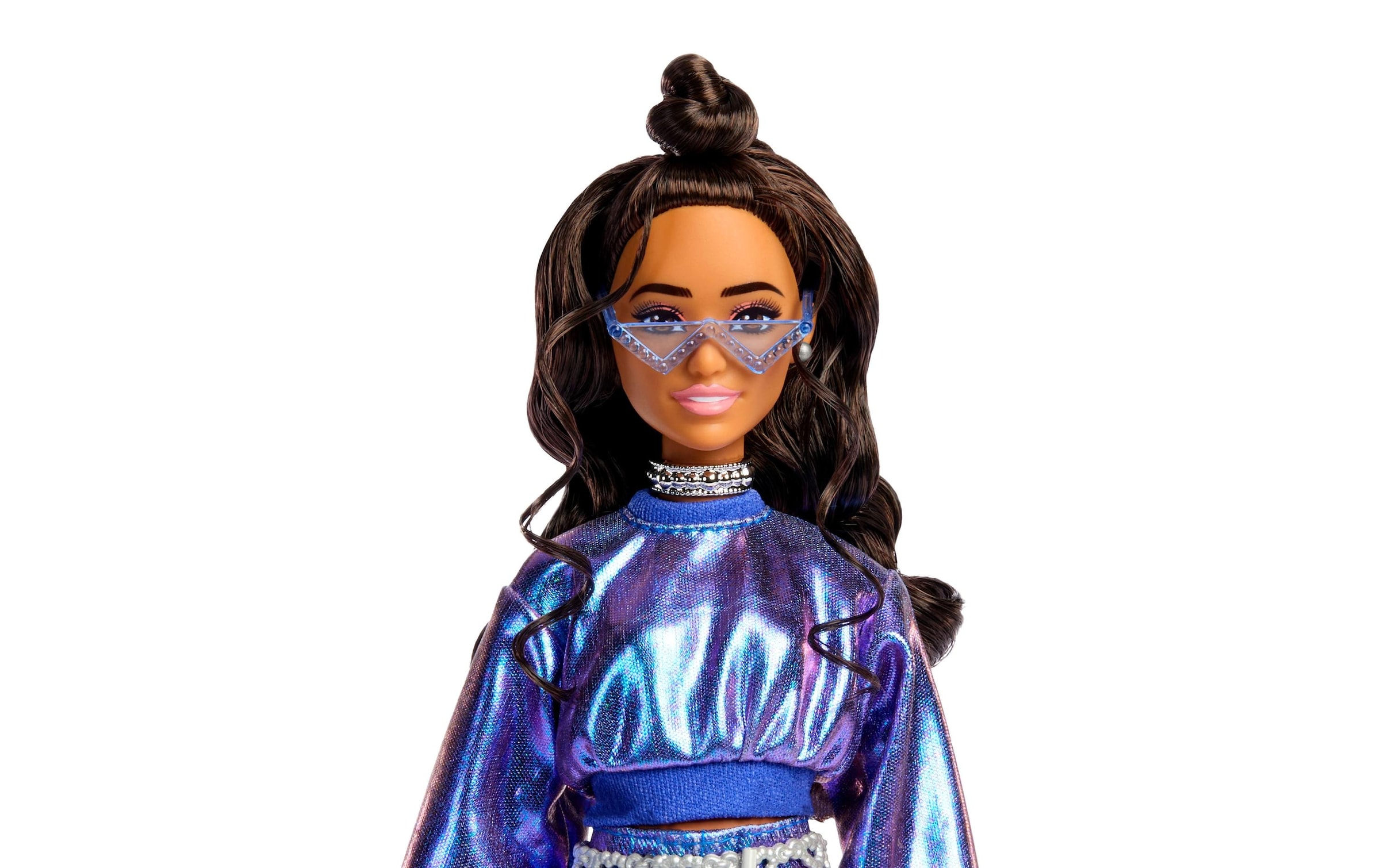 Barbie Anziehpuppe »Deluxe Style Blue Sweater«
