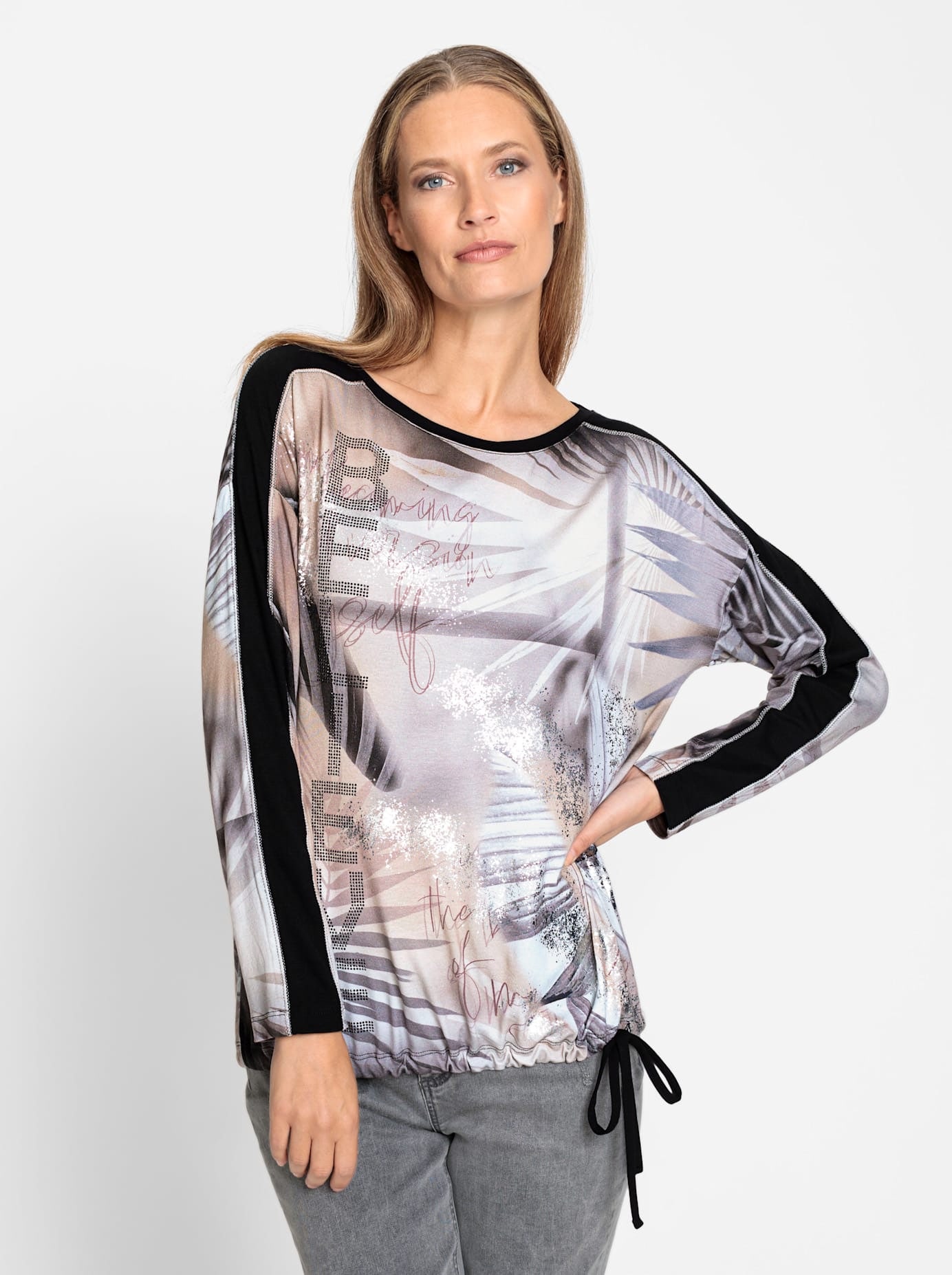 heine Rundhalsshirt »Shirt«, (1 tlg.)