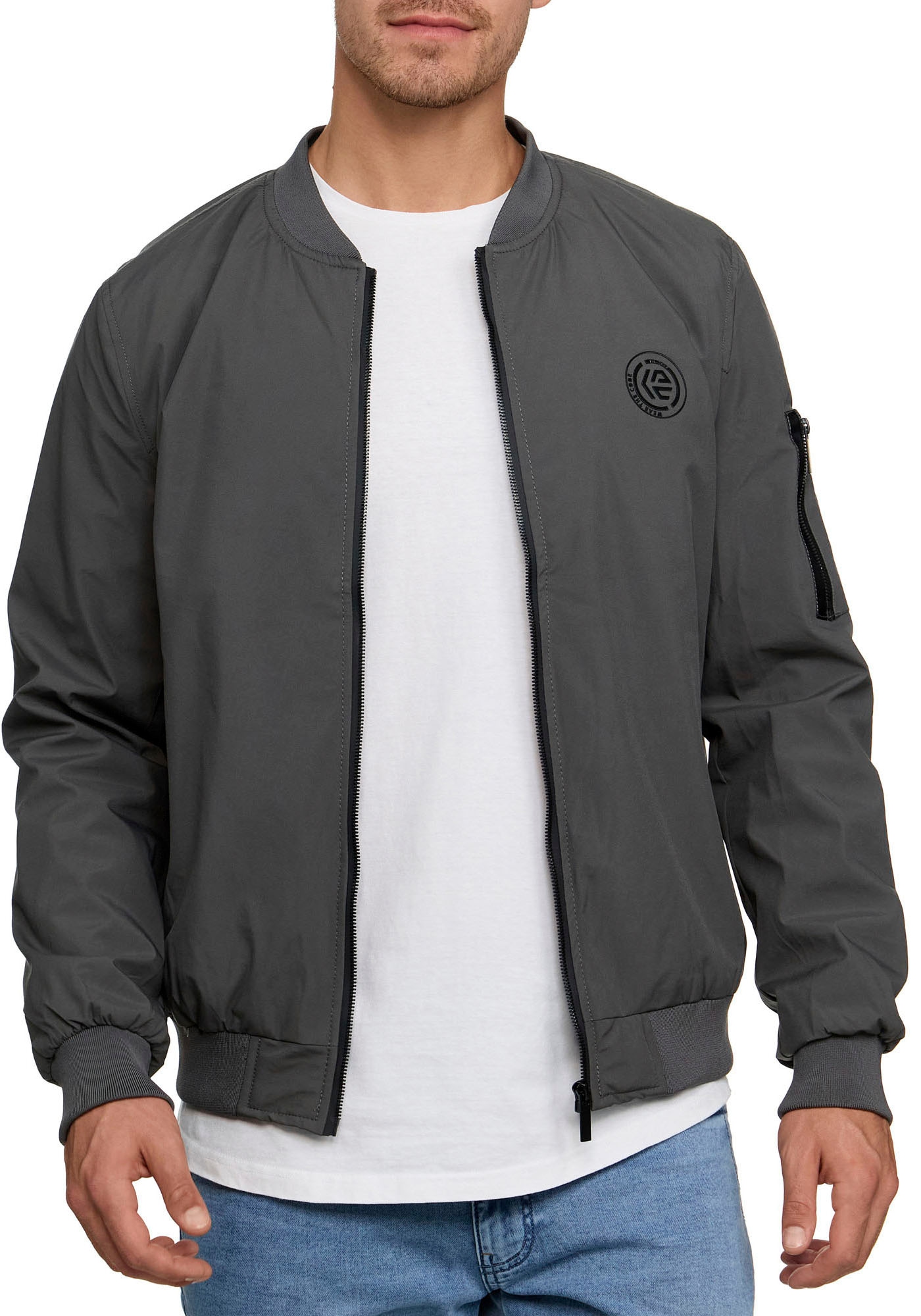 Indicode Blouson »INBerto«, ohne Kapuze
