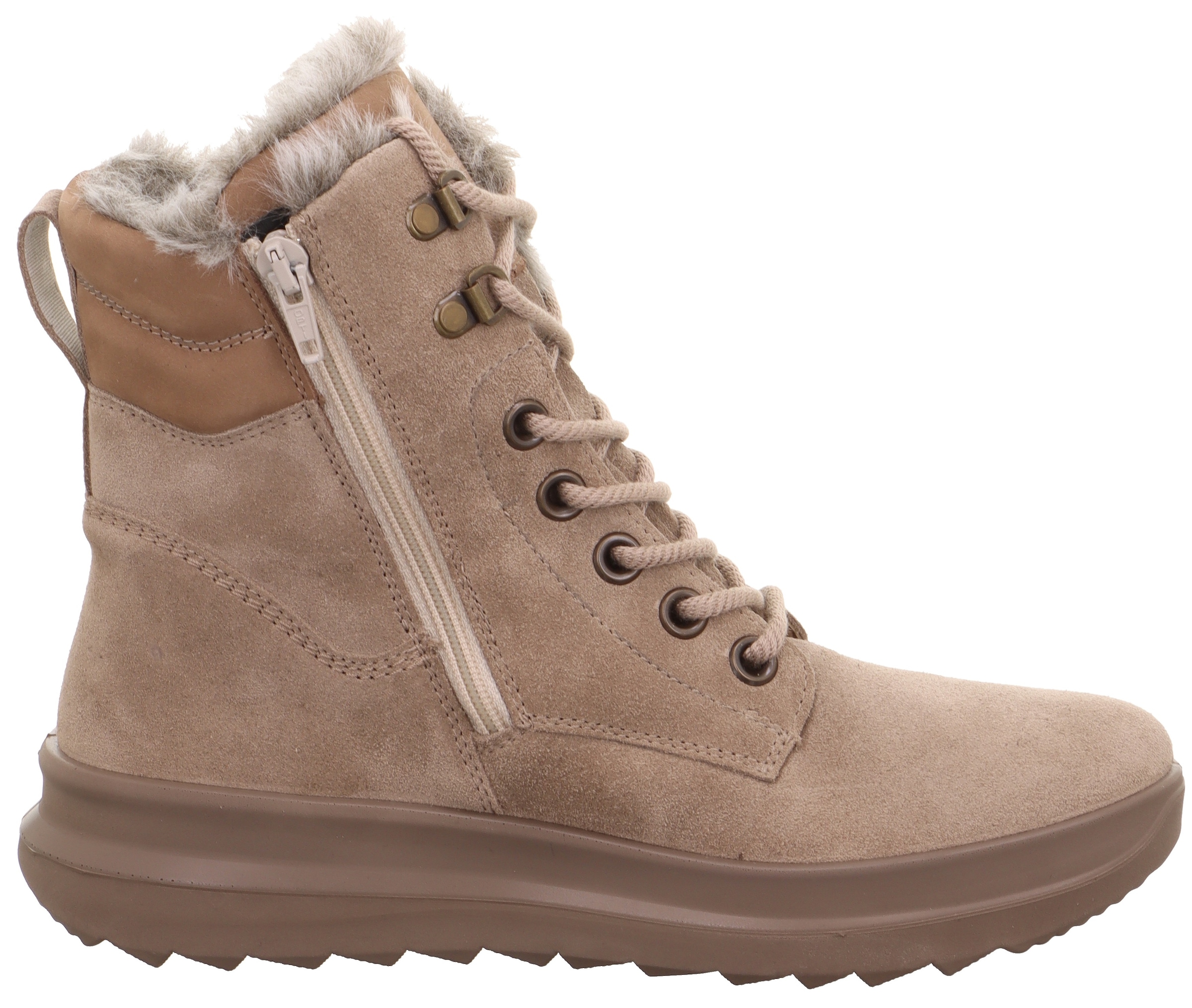 Legero Winterboots »DREAMER«, Keilboots, Winterstiefel, Schnürstiefel mit dezentem Keilabsatz