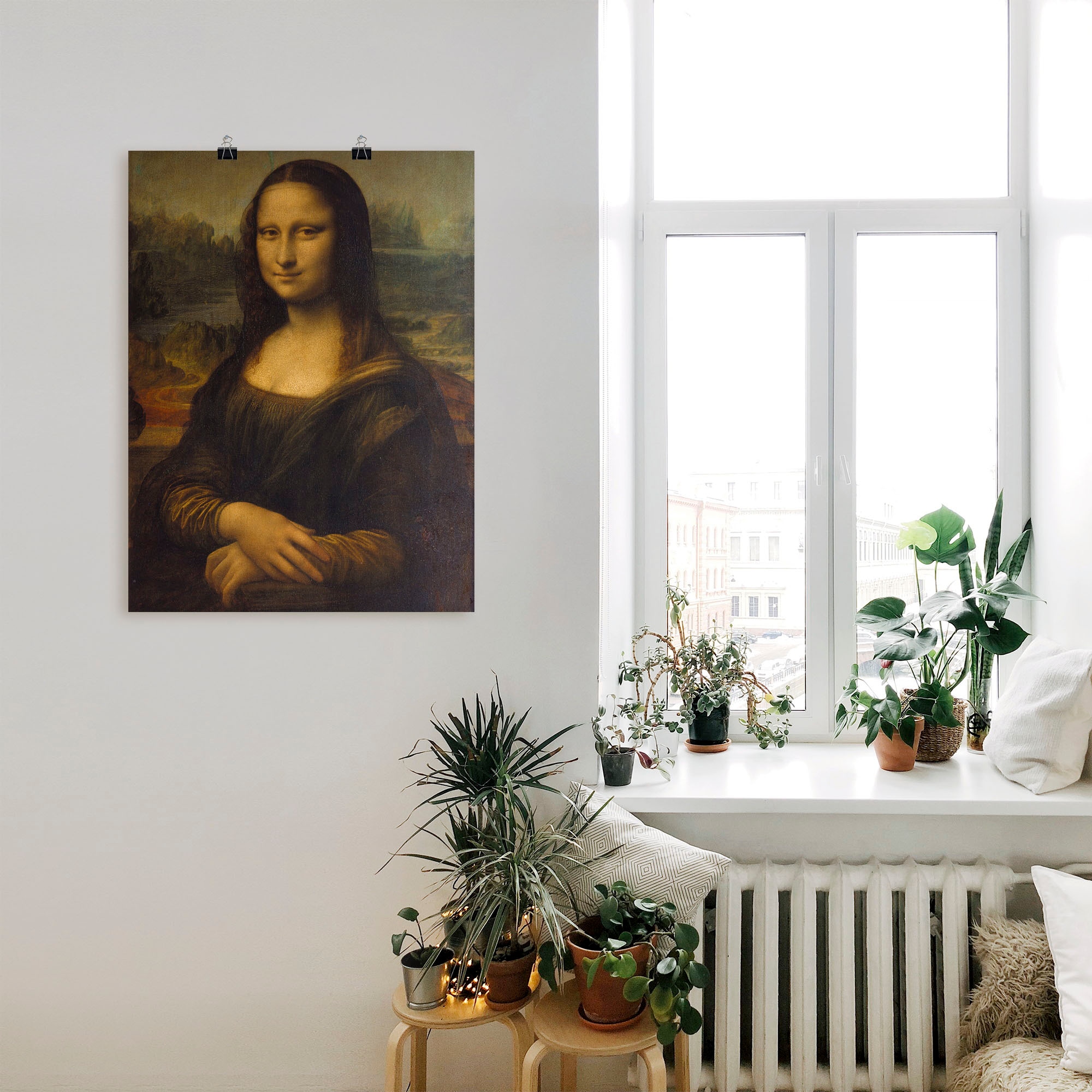 St.), Grössen in Leinwandbild, shoppen | Poster oder versch. als Artland 1503«, Wandaufkleber online Wandbild Jelmoli-Versand Lisa. »Mona Um (1 Porträts,