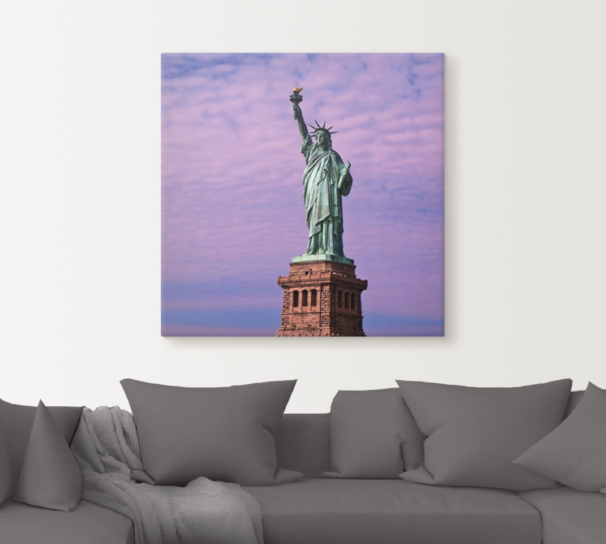 Artland Wandbild »Freiheitsstatue«, Amerika, (1 St.), als Leinwandbild ...