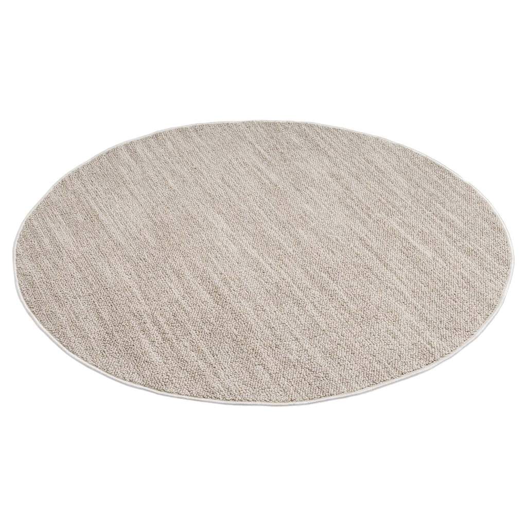 Carpet City Teppich »CLASICO 0052«, rund, 11 mm Höhe, Kurzflor, Meliert, Boho-Stil, Wohnzimmer