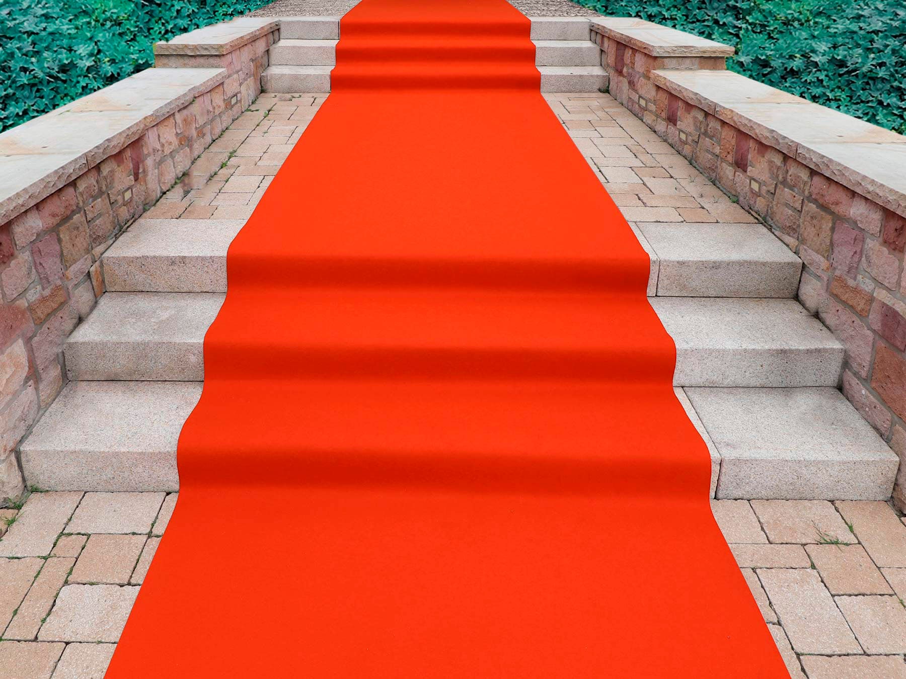 Primaflor-Ideen in Textil Läufer »PODIUM, Made in Belgium« rechteckig 2,6 mm Höhe Breite 200 cm, Nadelfilz, Uni-Farben, ideal für Veranstaltungen