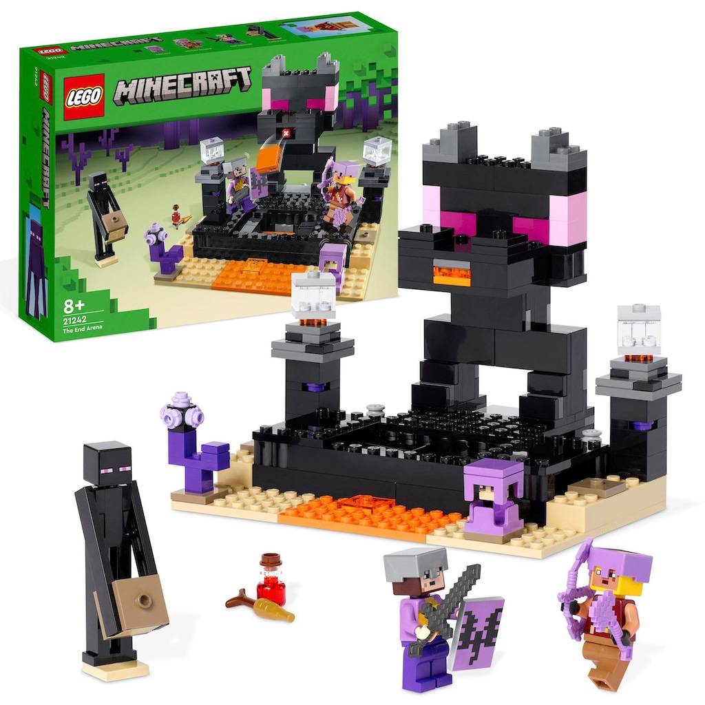 LEGO® Konstruktionsspielsteine »Die End-Arena (21242), LEGO® Minecraft«, (252 St.)
