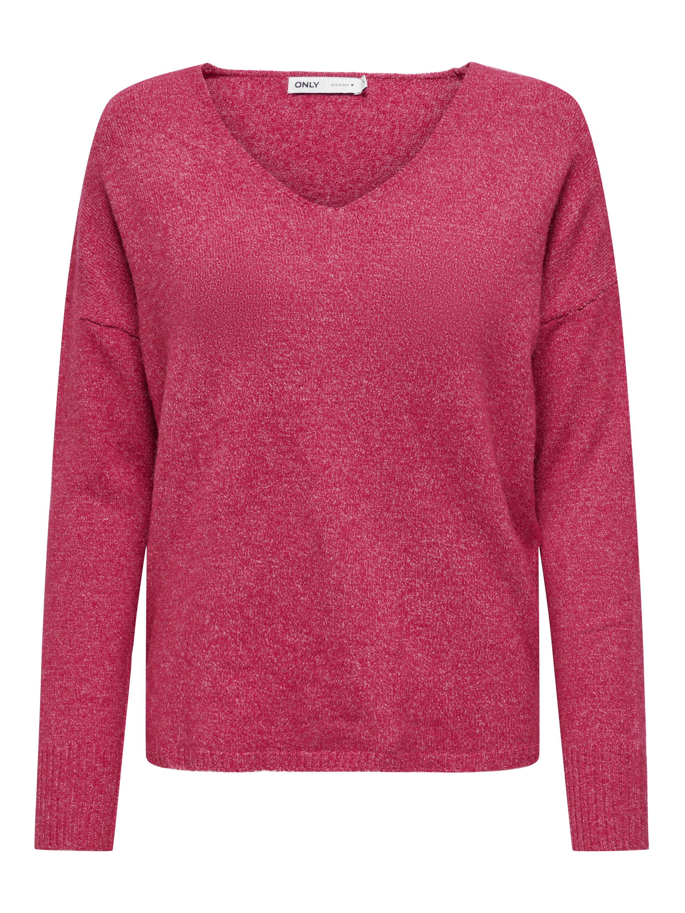 ONLY V-Ausschnitt-Pullover »ONLRICA LIFE L/S V-NECK PULLO KNT NOOS«