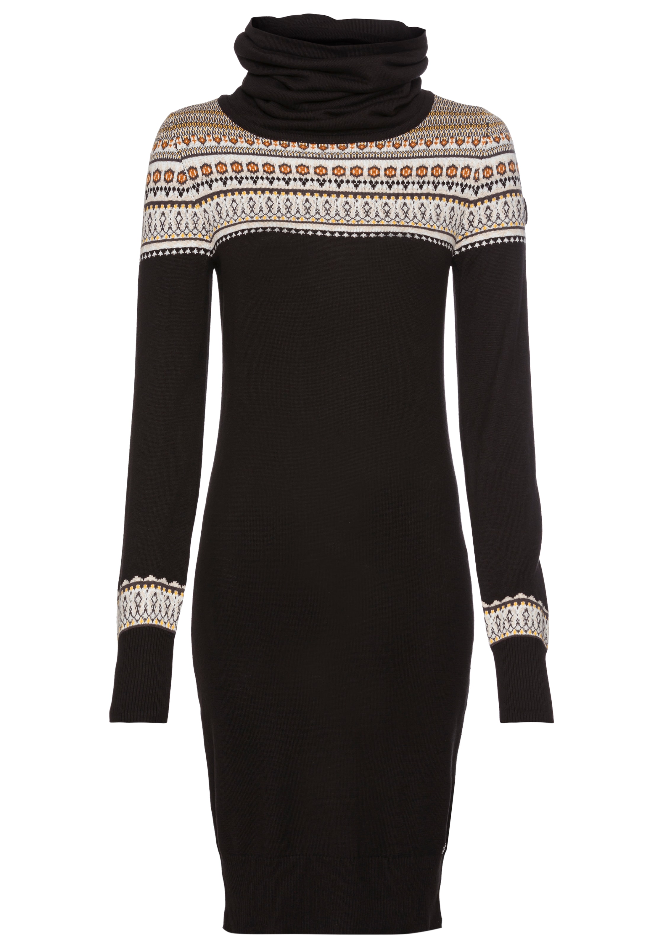 KangaROOS Strickkleid, mit Norwegermuster