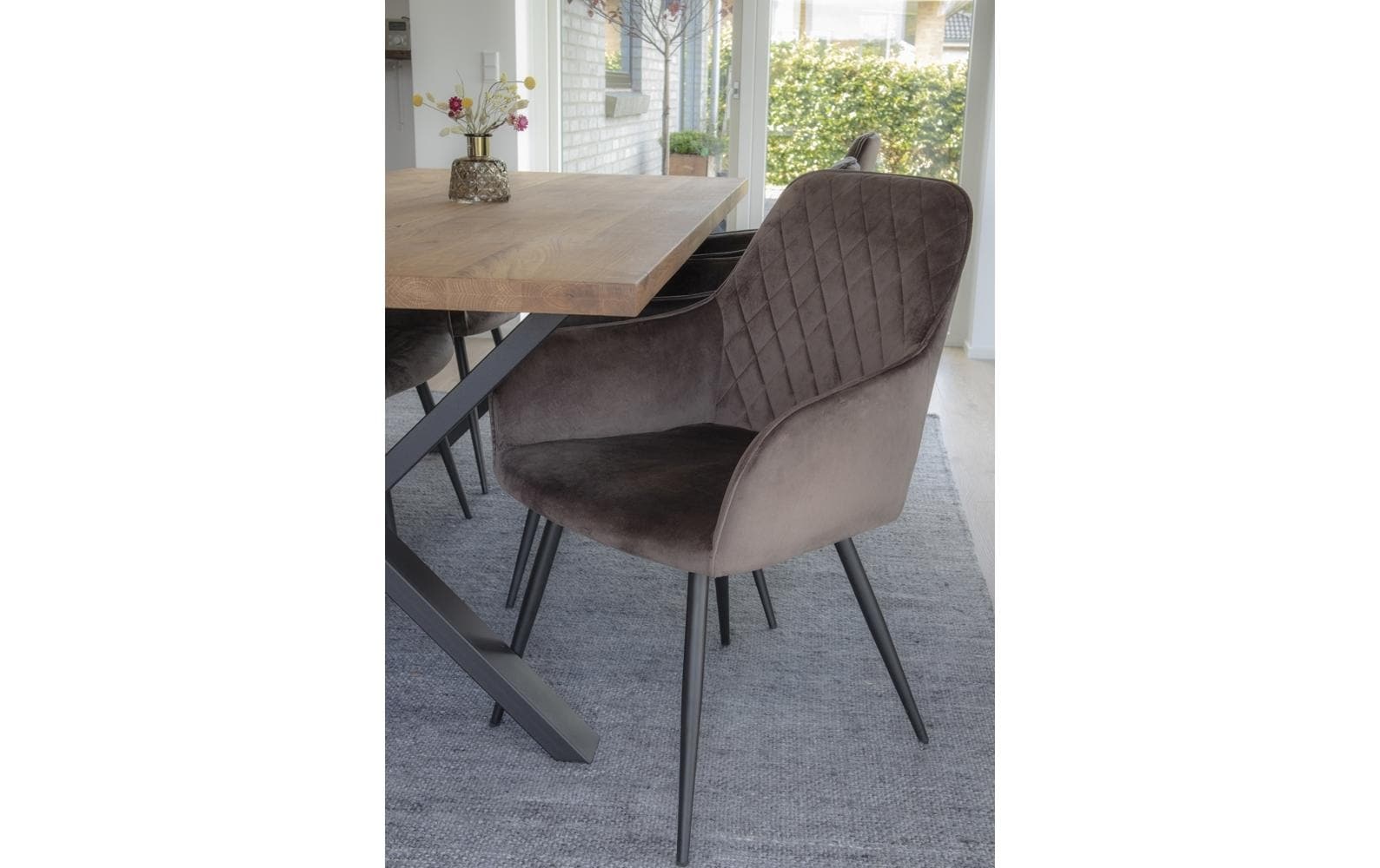 House Nordic Stuhl »Harbo 65 x 57 x 87 2 Stück«, 2 St.