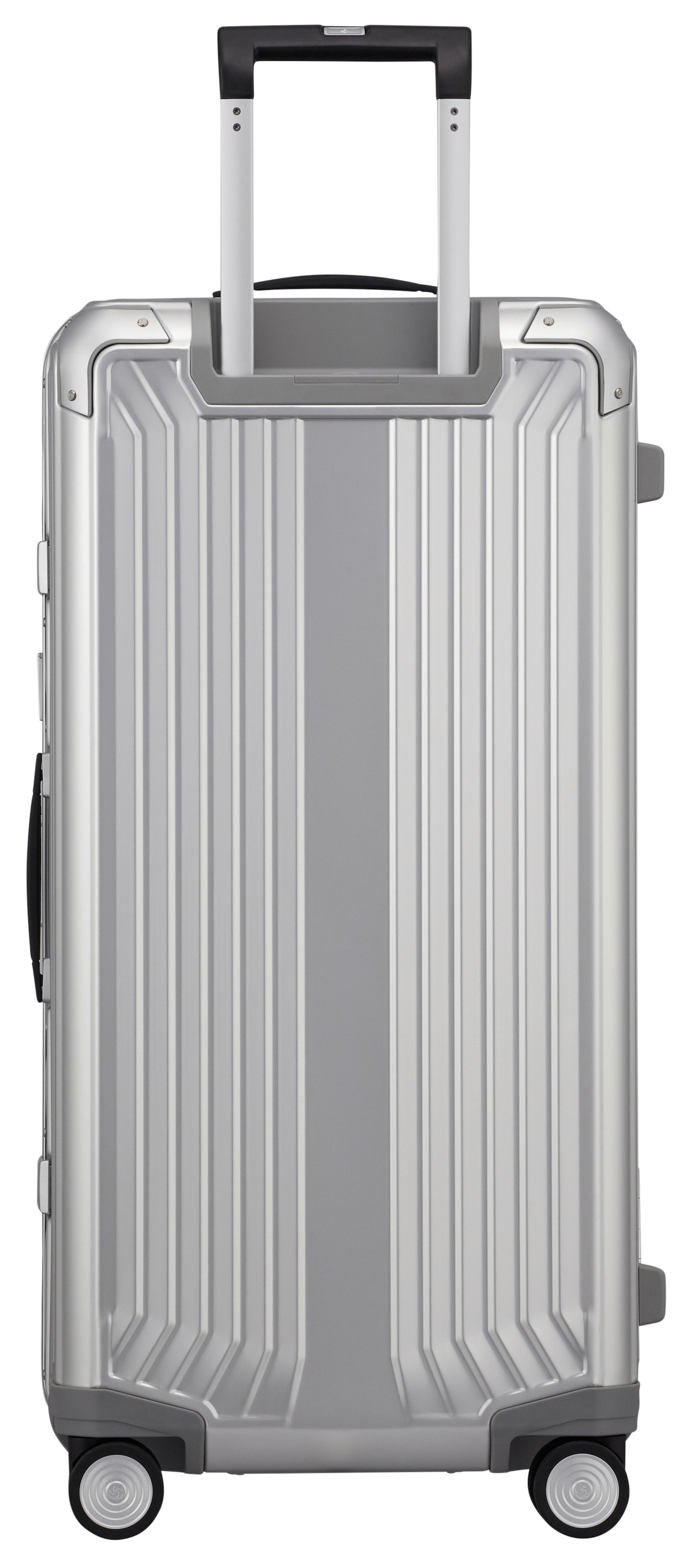 Samsonite Hartschalen-Trolley »LITE-BOX ALU TRUNK, verschiedene Grössen und Farben«, 4 Rollen, Koffer gross Aufgabegepäck Reisegepäck TSA-Schloss