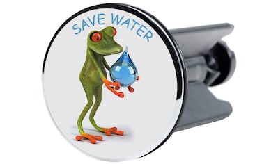 Sanilo Waschbeckenstöpsel »Save Water«, Ø 4 cm kaufen