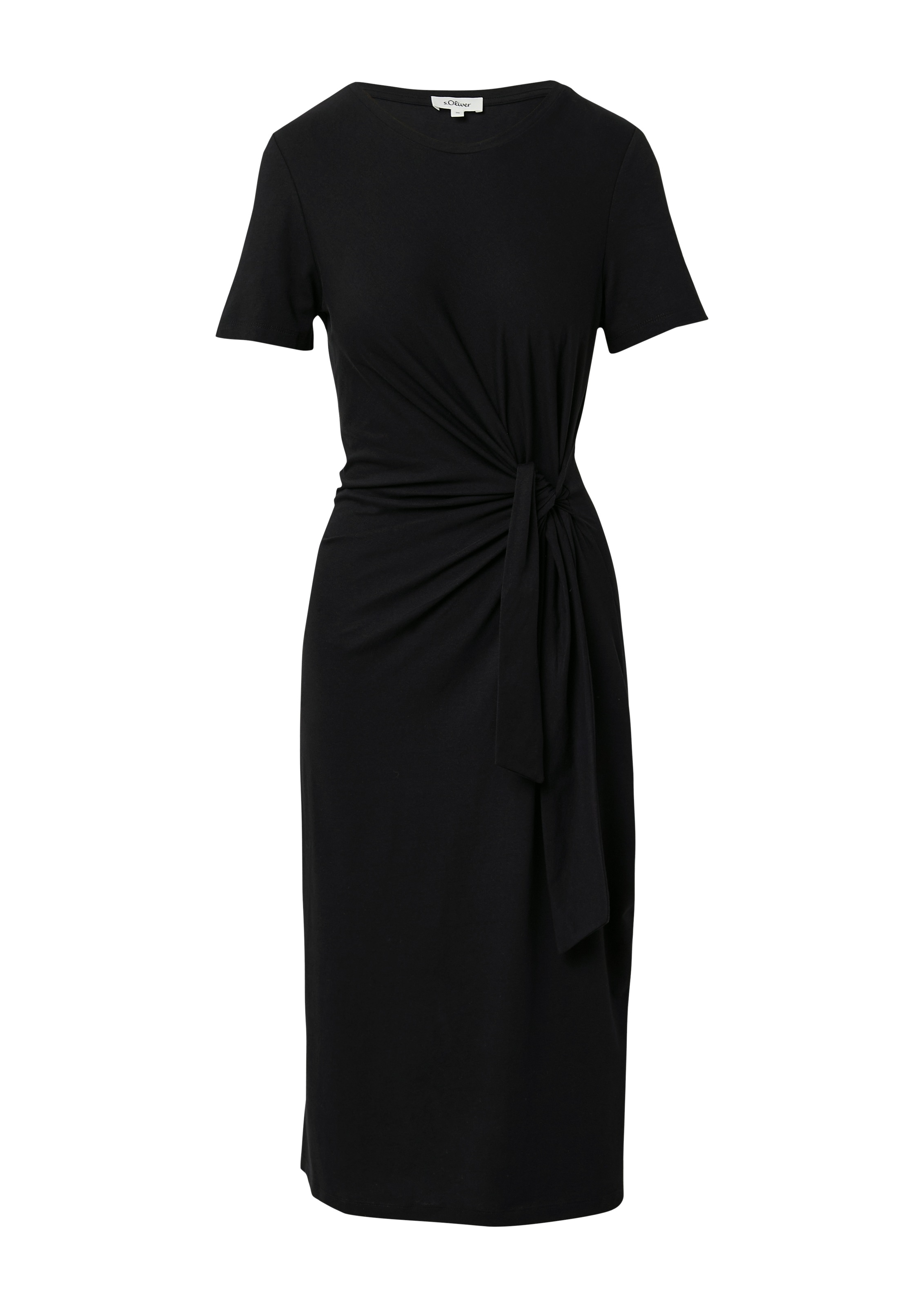 s.Oliver Jerseykleid, mit Knoten-Detail