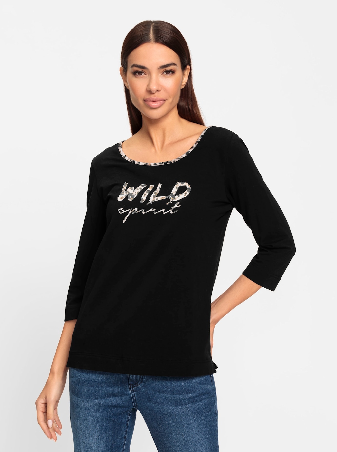 heine 3/4-Arm-Shirt »Shirt«, (1 tlg.)