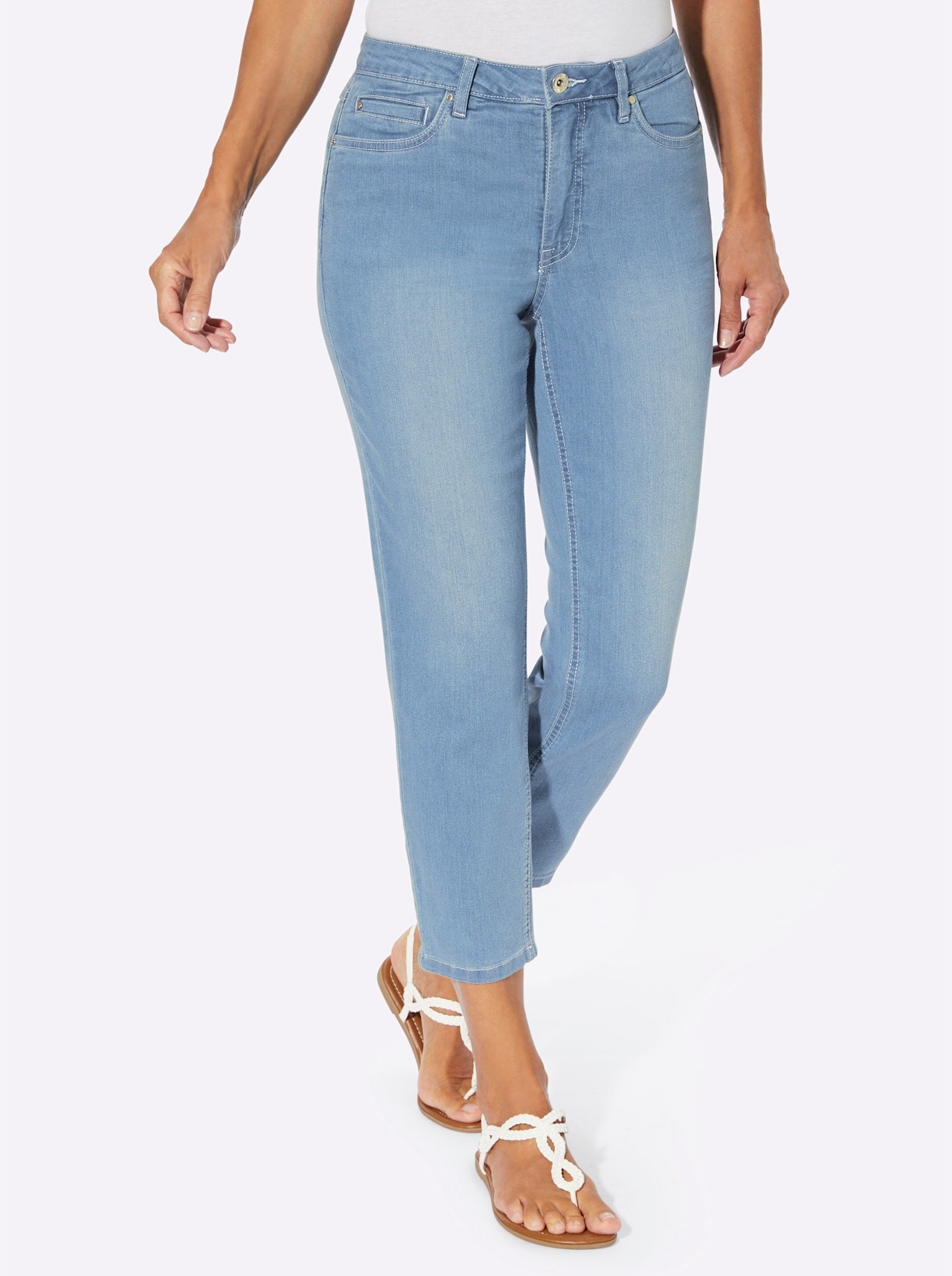 Casual Looks 7/8-Jeans, (1 tlg.)