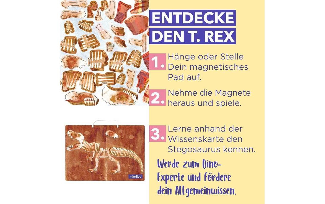 Spiel »mierEdu Magnet Pad – T, Rex«