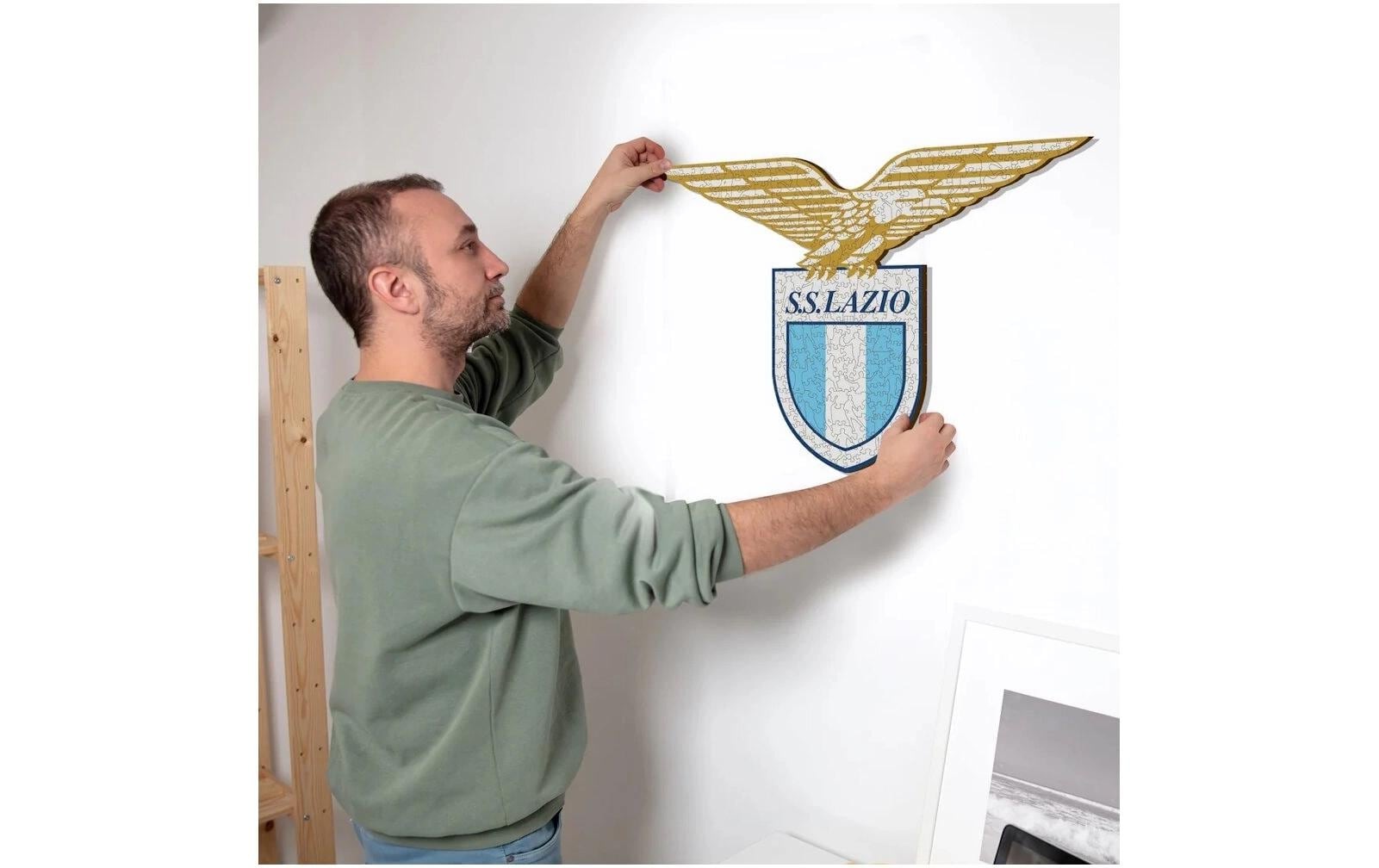 Puzzle »Iconic SS Lazio – Logo«, Holzart: Birke (Herkunftsland: China)
