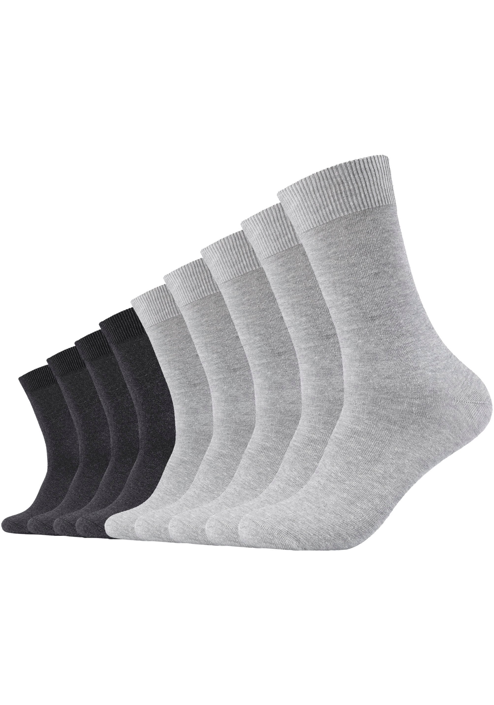 Paar), Langlebig: kaufen 9 Camano Zehenbereich (Packung, Fersen- verstärkter Socken, und