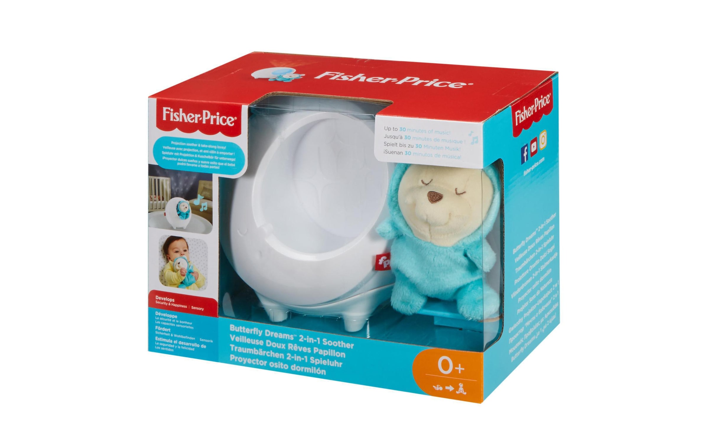 Fisher-Price® Spieluhr »Traumbärchen 2-in-1 Spieluhr«