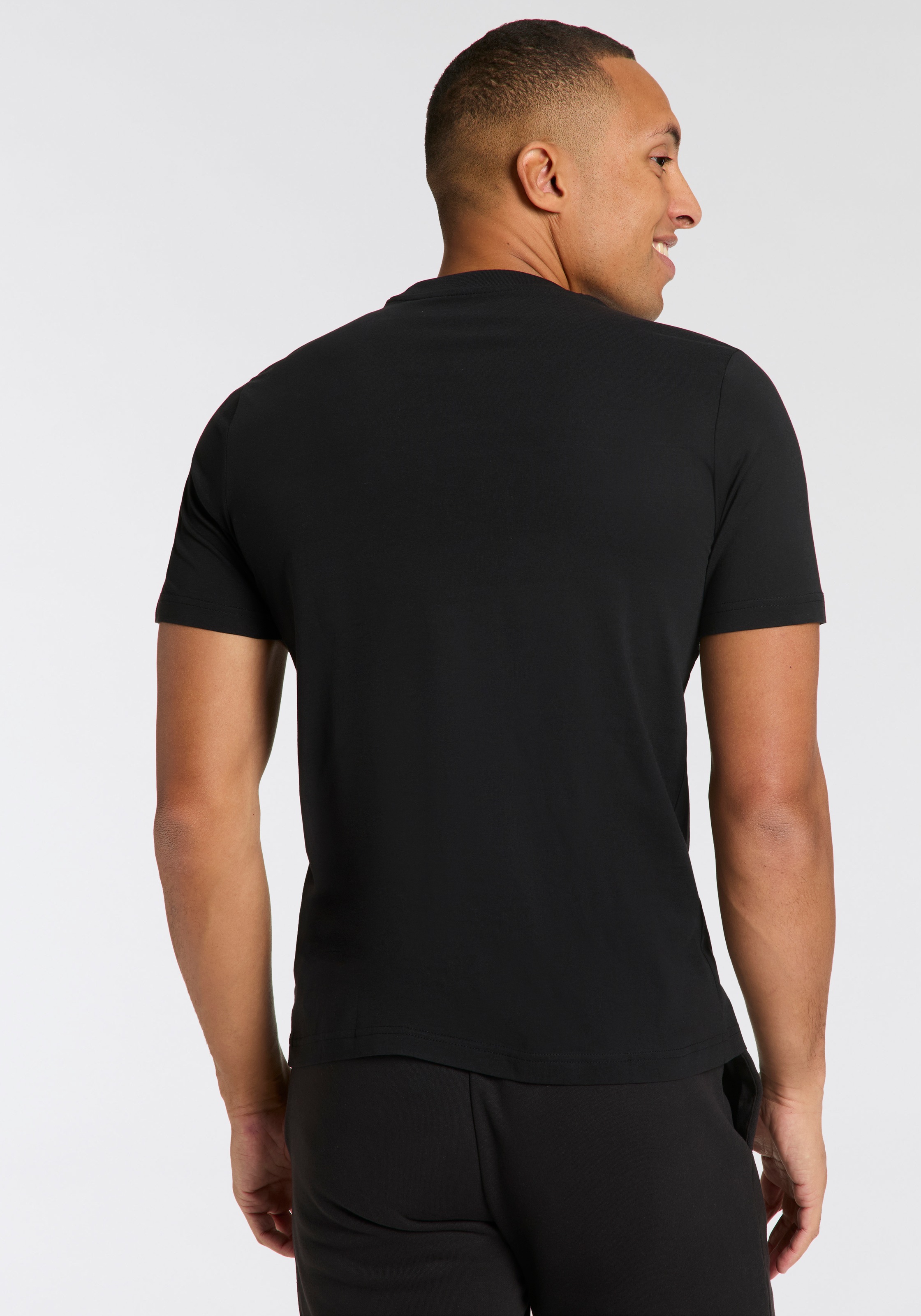 PUMA T-Shirt »ESS NO. 1 LOGO TEE«, Basic Herren T-Shirt mit Logo