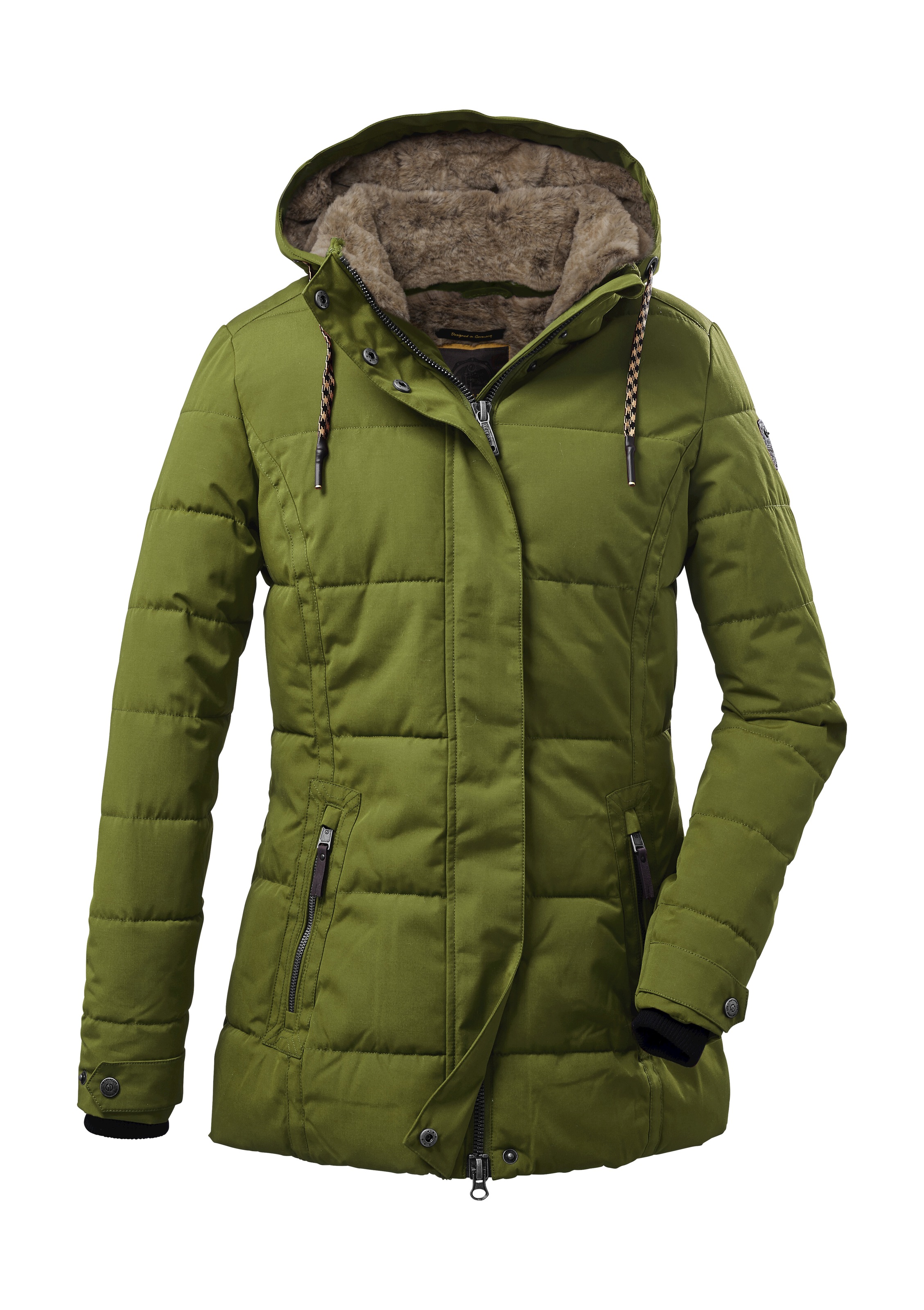 G.I.G.A. DX by killtec Steppjacke »GW 15 WMN QLTD JCKT« Wind- und wasserabweisende Outdoorjacke mit abnehmbarer Kapuze