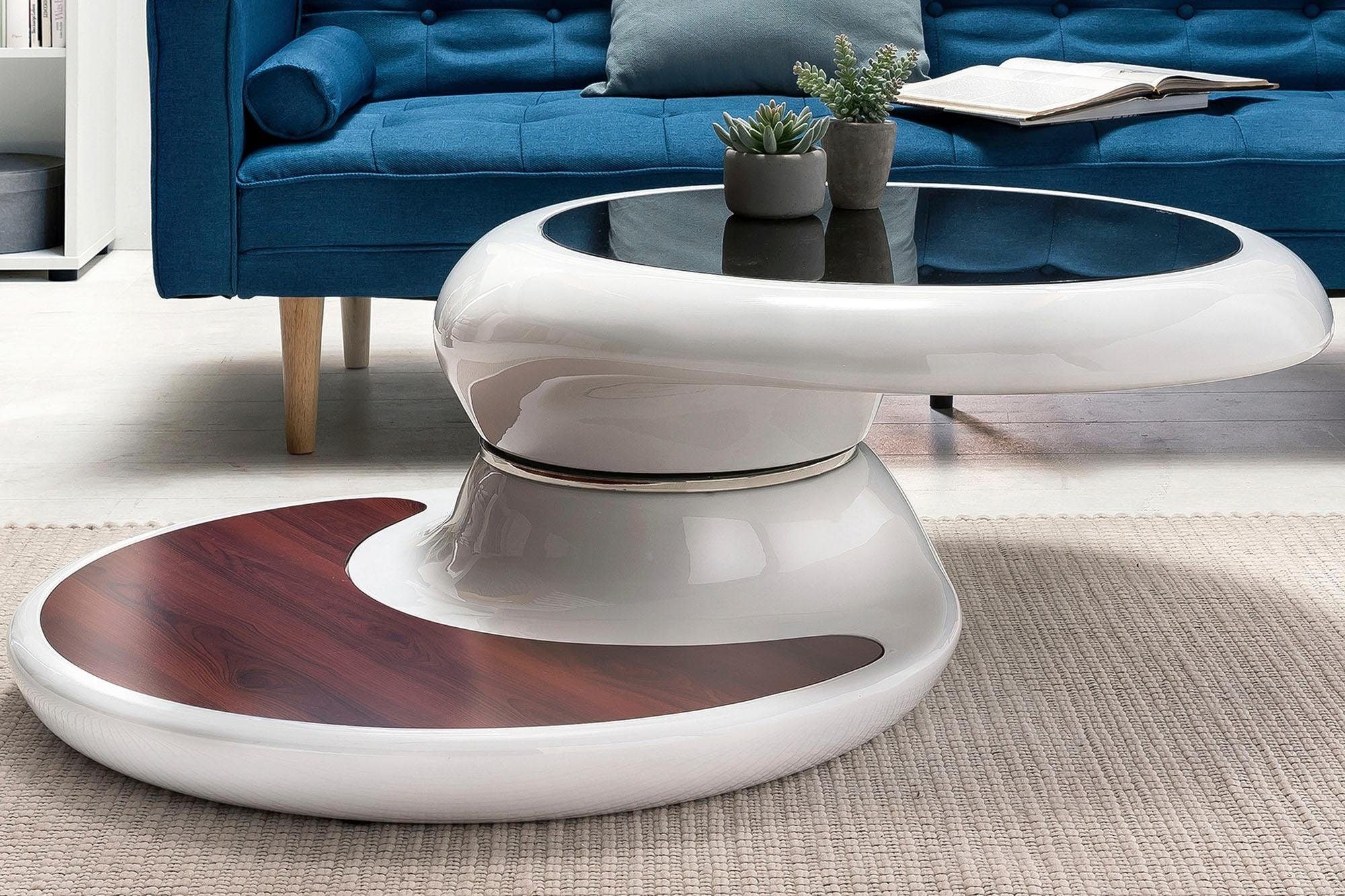 SalesFever Couchtisch, Tischplatte um drehbar | 360° bestellen Jelmoli-Versand online
