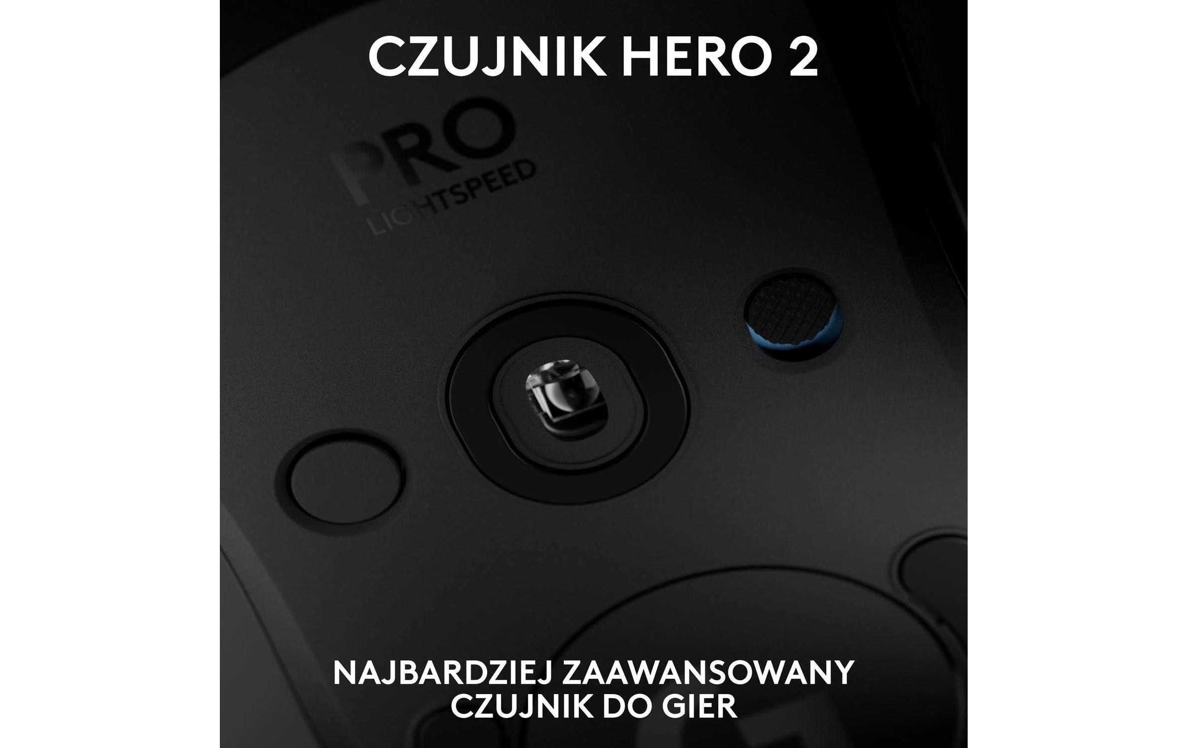 Logitech Gaming-Maus »PRO 2 LIGHTSPEED«, kabellos, Empfindlichkeit umstellbar