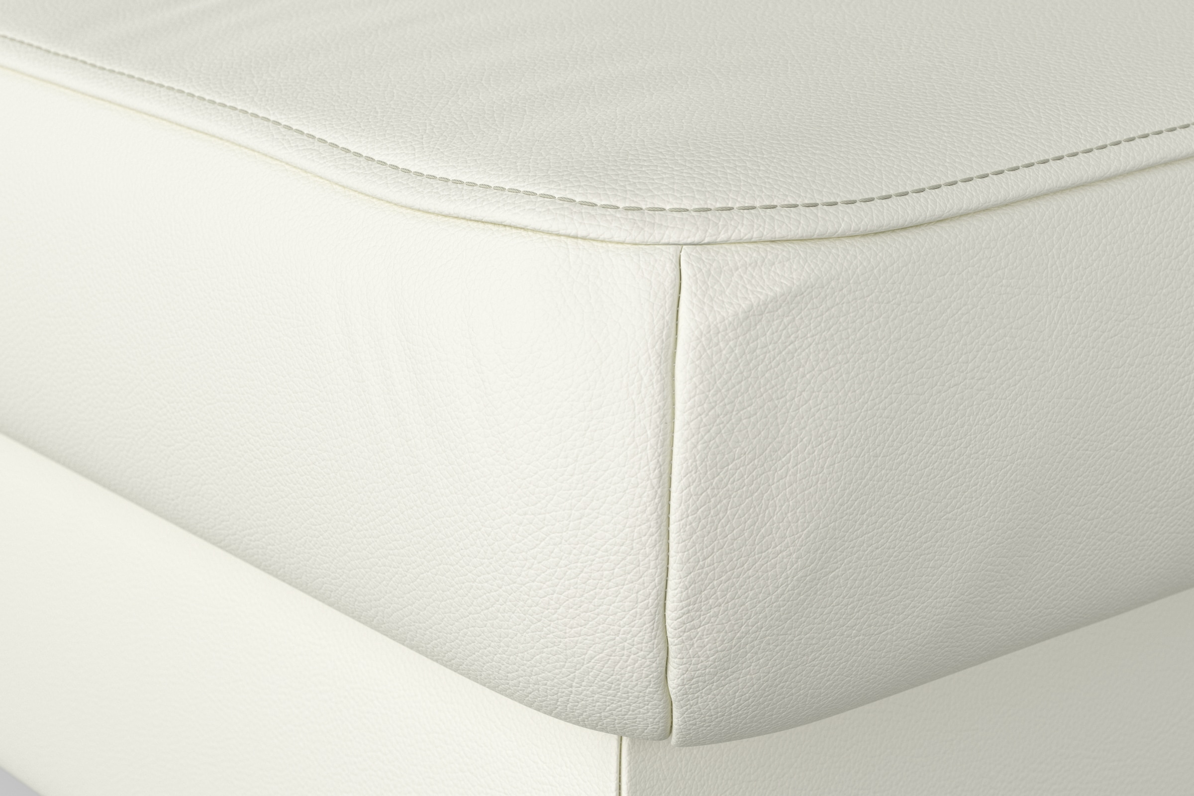 sit&more Hocker »Bendigo«, mit Klappfunktion, Bodenfreiheit 15 cm, wahlweise in 2 Fussfarben