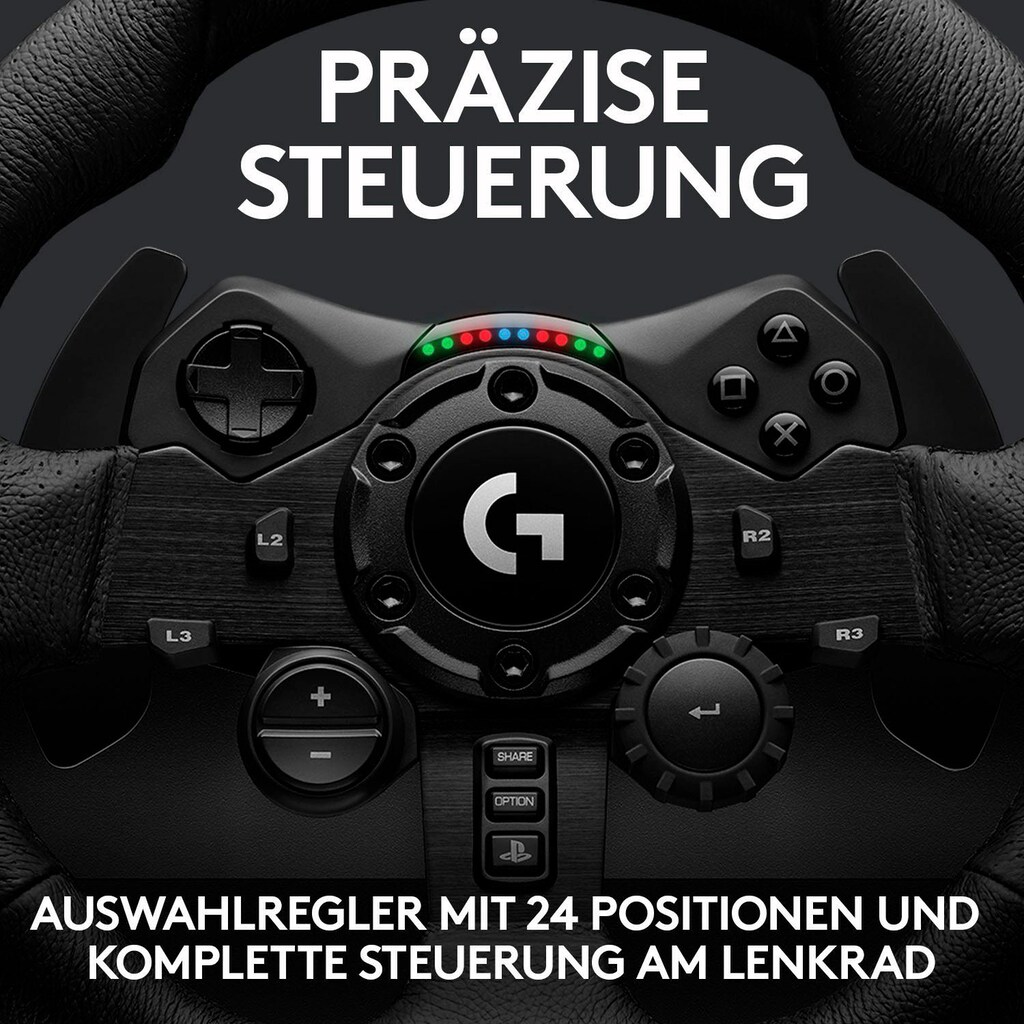 Logitech G Gaming-Lenkrad »G923 für PS4 und PC«