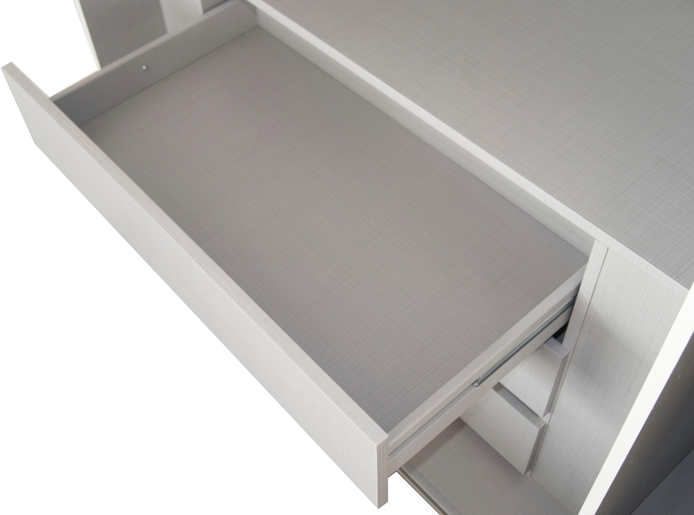 Wimex Kleiderschrank »Indiana by fresh to go, wahlweise mit oder ohne Spiegel«, (INKLUSIVE Innenausstattung und Selbsteinzug für die Türen), grosse Breiten250 oder 300cm, mit oder ohne Glasfront, Made in Germany
