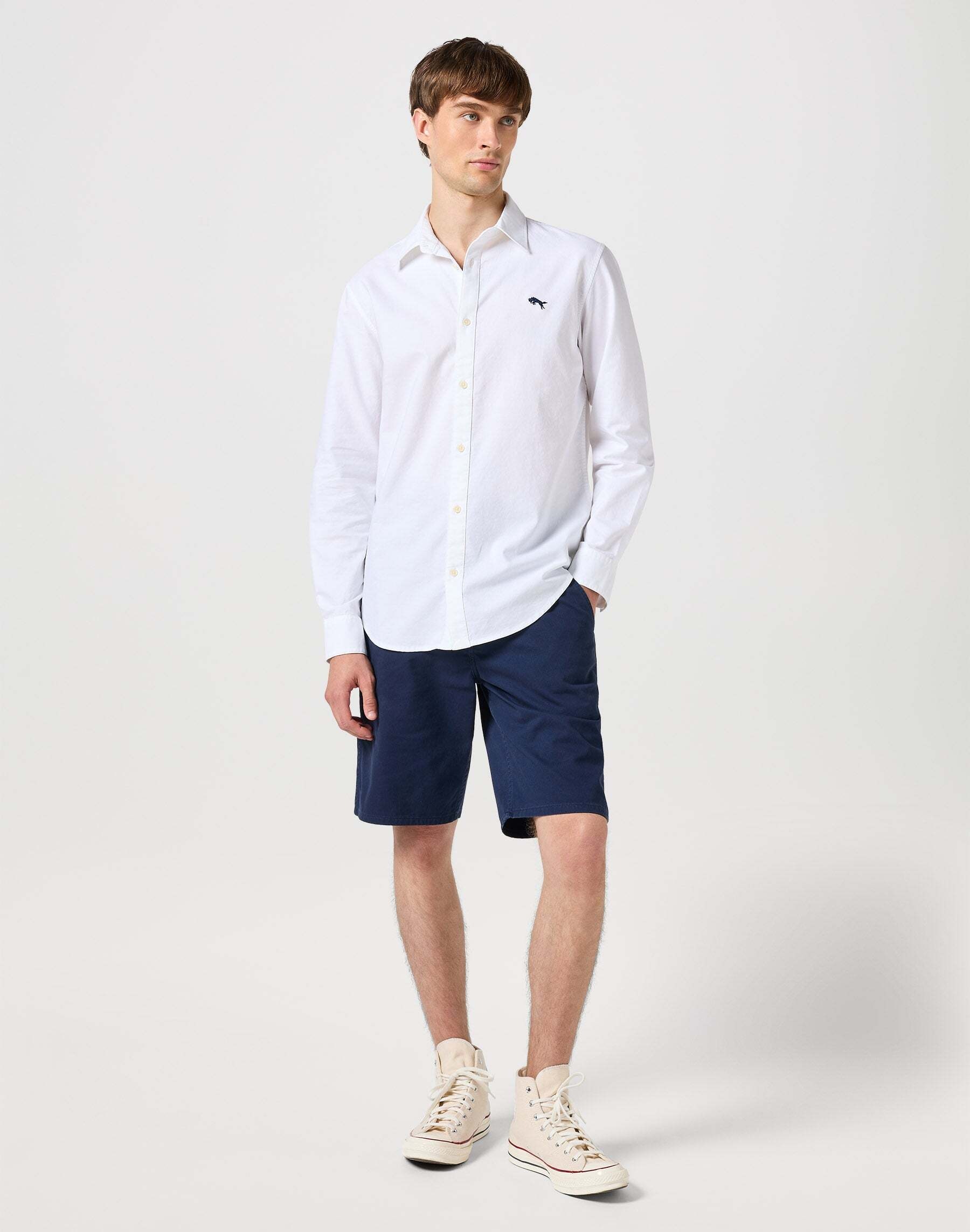 Wrangler Kurzarmbluse »Wrangler Blusen Tie Resort Shirt«
