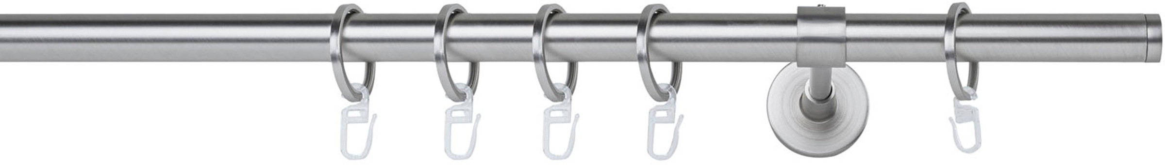 mydeco Gardinenstange »20mm Match Wandträger 14 cm«, 1 läufig-läufig, Fixmass