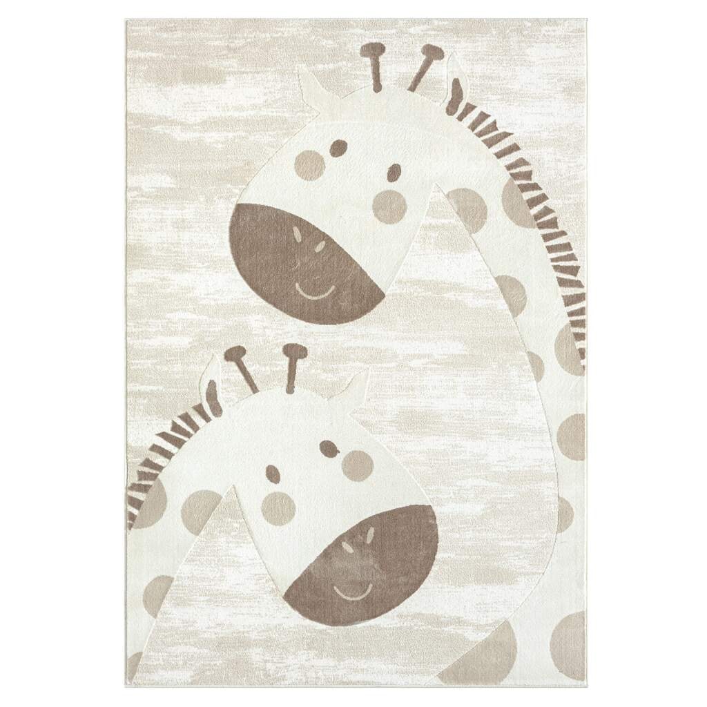 Carpet City Kinderteppich »MARA719«, rechteckig, 11 mm Höhe, Kinderzimmer, Kurzflor,robust,Tiere, Spielzimmer