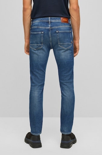 BOSS ORANGE Regular-fit-Jeans »Taber BC C«, mit BOSS Label